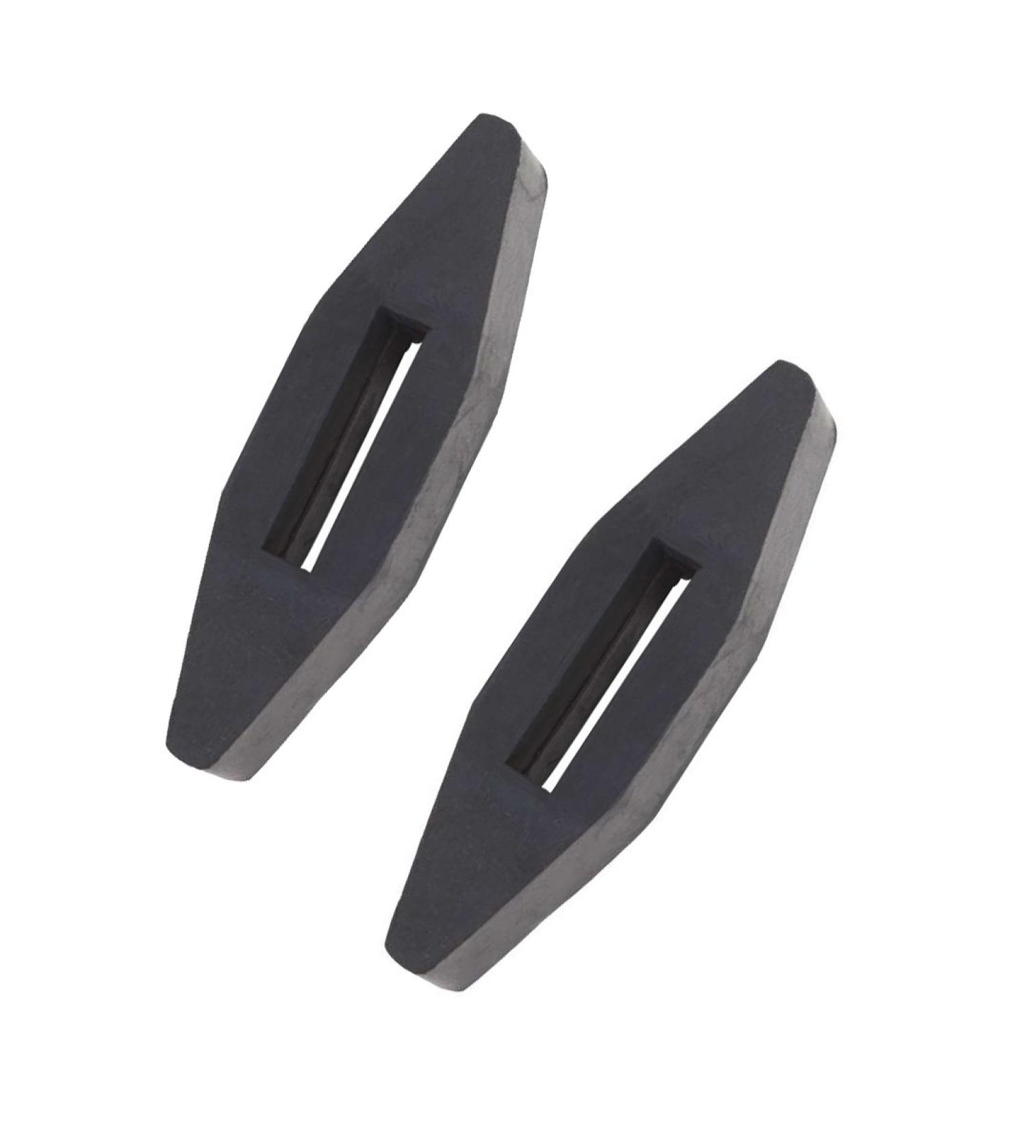 WALDHAUSEN martingale sliders rubber pair black