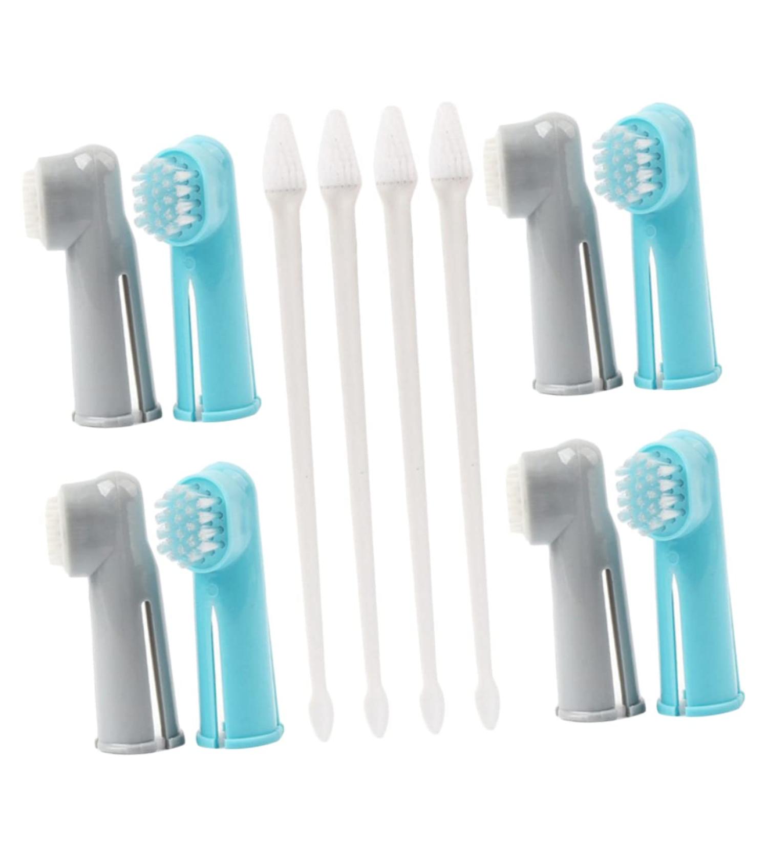 NOLITOY 4 Set Toothbrush for Teeth Cleaning Tools Tootbrush Toothbrush for Dog Finger Brush Pet Toothpaste - Buy Online on GoSupps.com