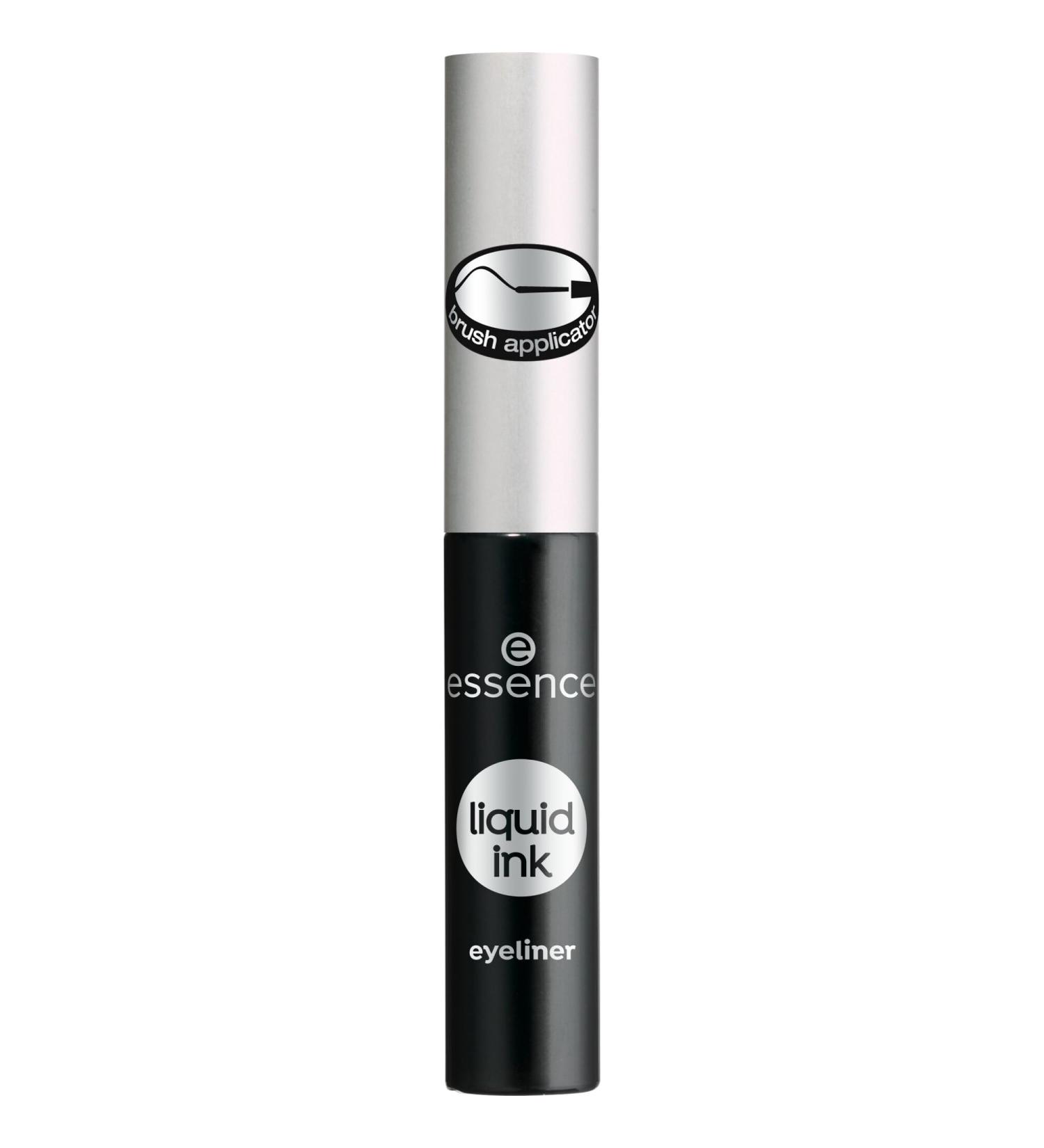 Essence Liquid Ink Eyeliner No. 01 - Black Defined Vegan Paraben-Free Microplastic-Free 3ml | International Shipping Available - Buy Online on GoSupps.com