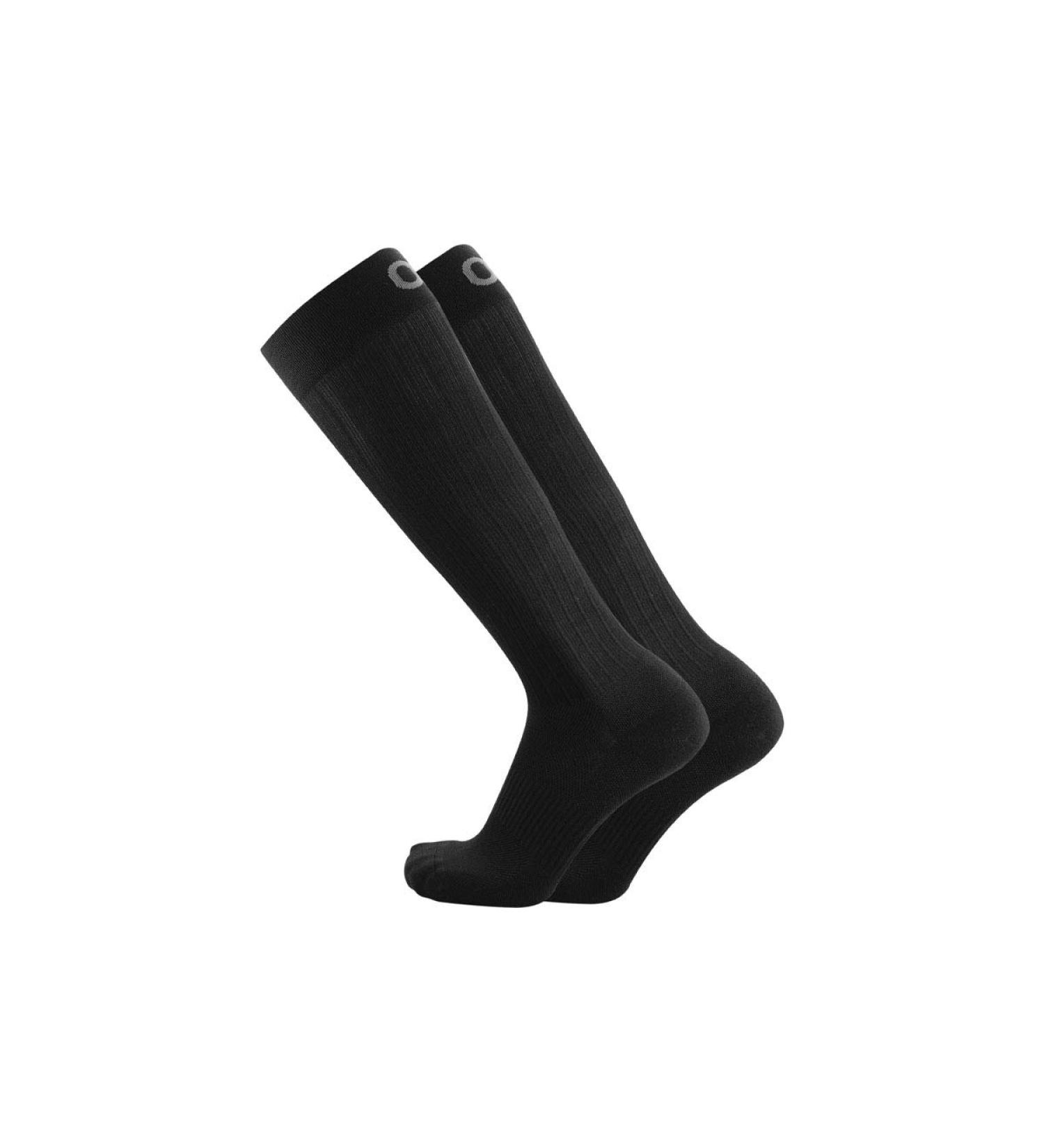 OrthoSleeve 15-20 mmHg Medical Grade Compression Socks for Men & Women - Large Black - Buy Online on GoSupps.com