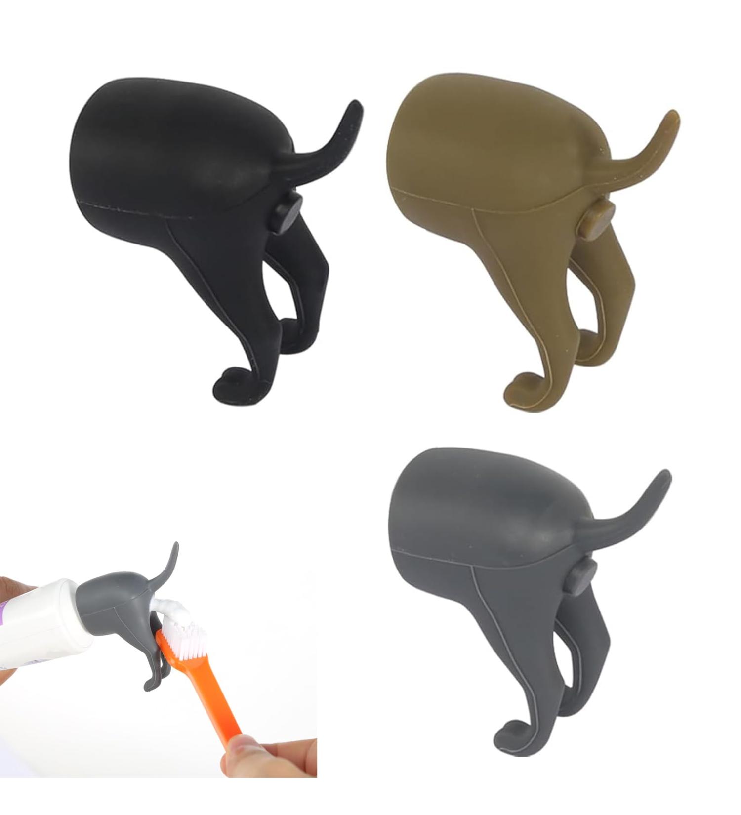 Pooping Dog Butt Toothpaste Topper Funny Pooping Toothpaste Topper Dog Butt Toothpaste Topper Cap Cartoon Dog Poop Toothpaste Dispenser for Home Travel Daily Life - Buy Online on GoSupps.com