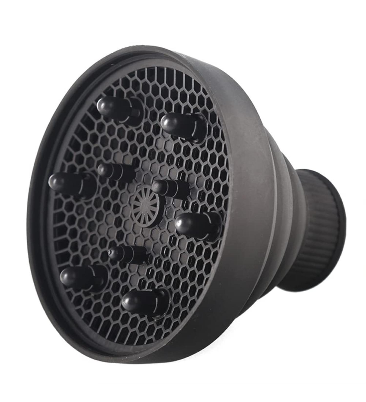 Collapsible Silicone Hair Diffuser for Curly & Natural Hair | Home & Travel Hairdryer Attachment - Buy Online on GoSupps.com