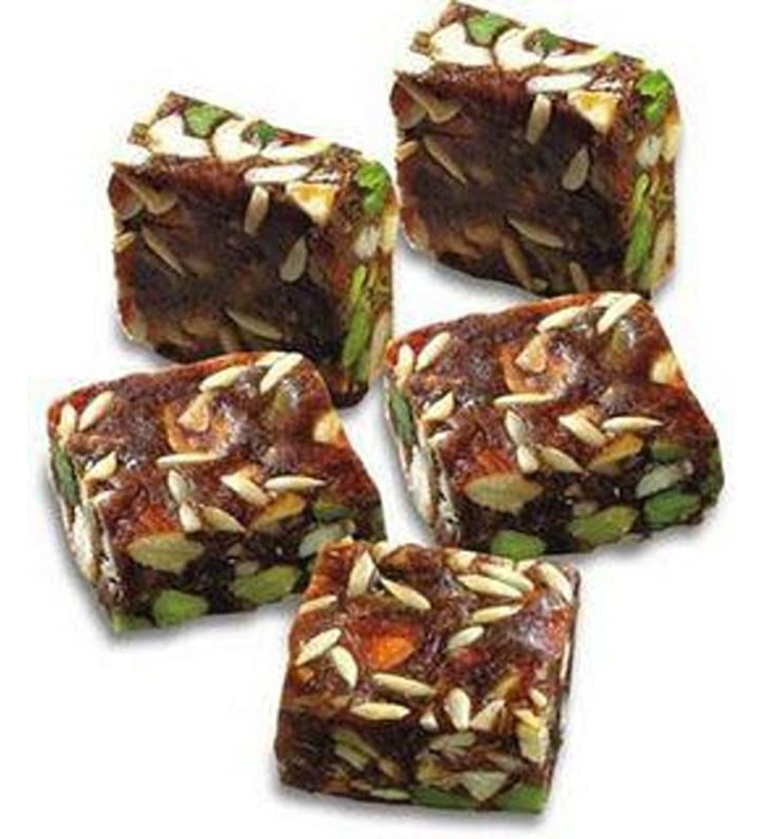 Anjeer Barfi with Dry Fruits 750g Indian Traditional Sweet Best Gift For All Occasions Raksha Bandhan Marriage Diwali Holi Ganesh Chaturthi Festival Treat For Family & Friends