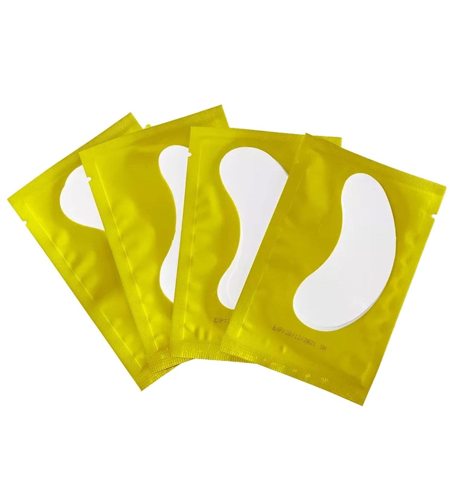 Premium Lint-Free Eye Pads for Professional Eyelash Extensions | Eye Gel Patches | Smooth Surface | Gold - Perfect for Pros - Buy Online on GoSupps.com