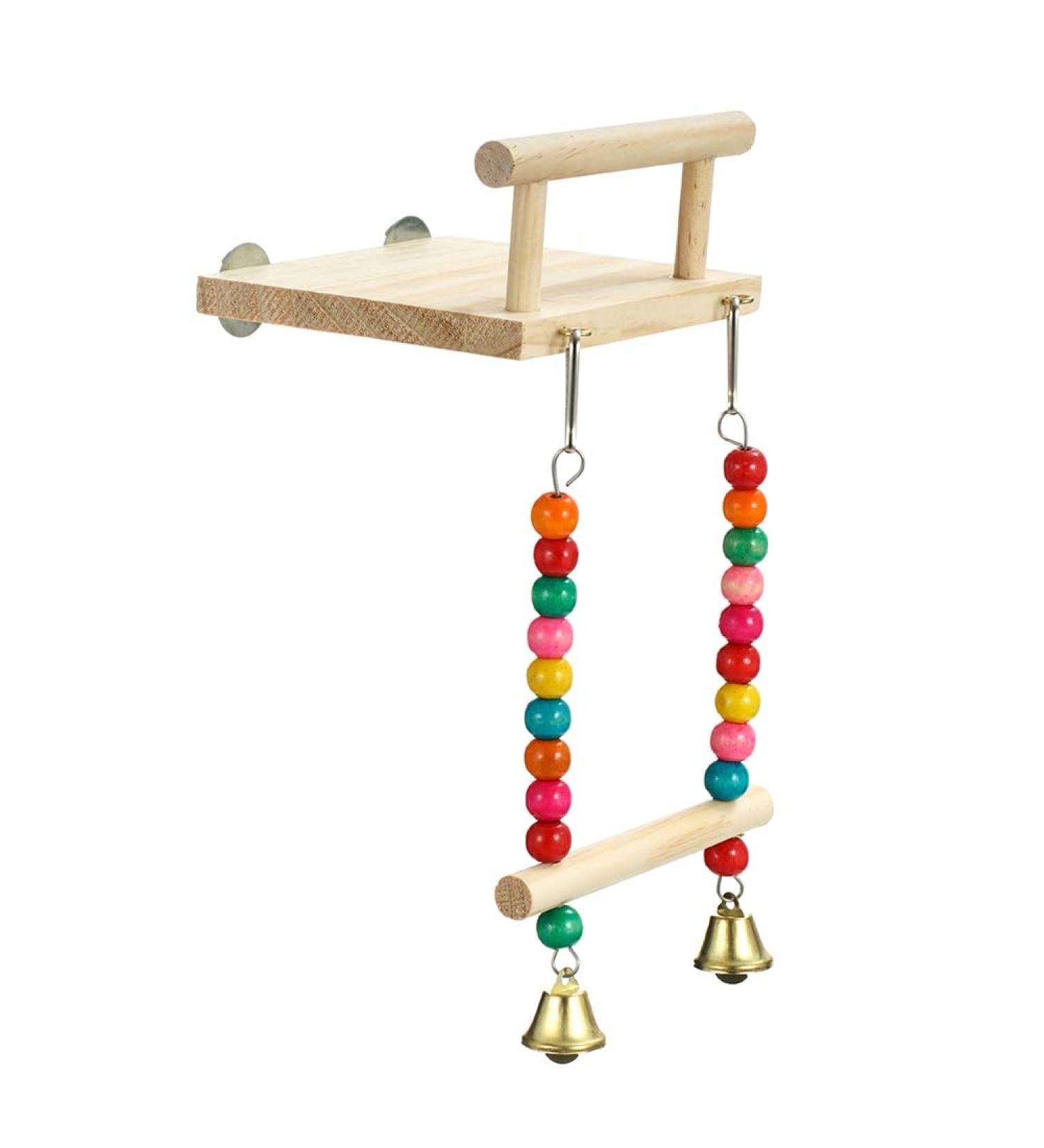 Buy Bugbags for Birds - Parrot Wood Platform Swings & Chewing Toys for Green Cheeks Chinchillas & Hamsters | Shop Now for International Shipping - Buy Online on GoSupps.com