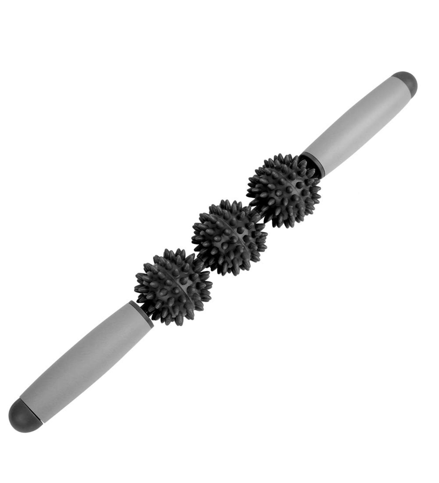 Amonida PVC + ABS Hedgehog Balls Muscle Roller - 194.5g Anti-Cellulite Gym Massage Roller for Feet & Body - Buy Online on GoSupps.com