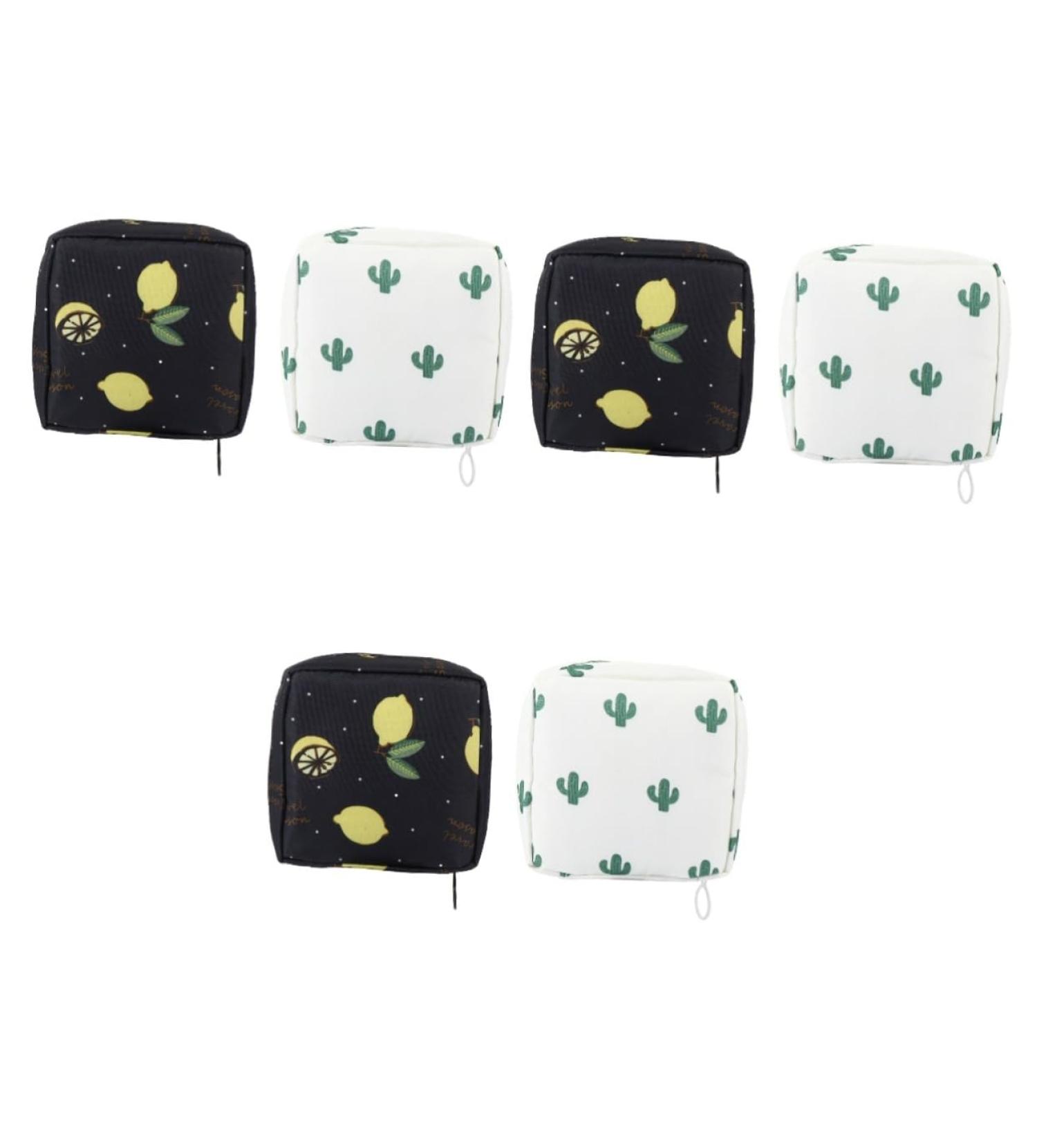 Lurrose 6 Pcs Women's Bandages & Menstrual Bag | Compact Period Pack & Gifts for Girls - Buy Online on GoSupps.com