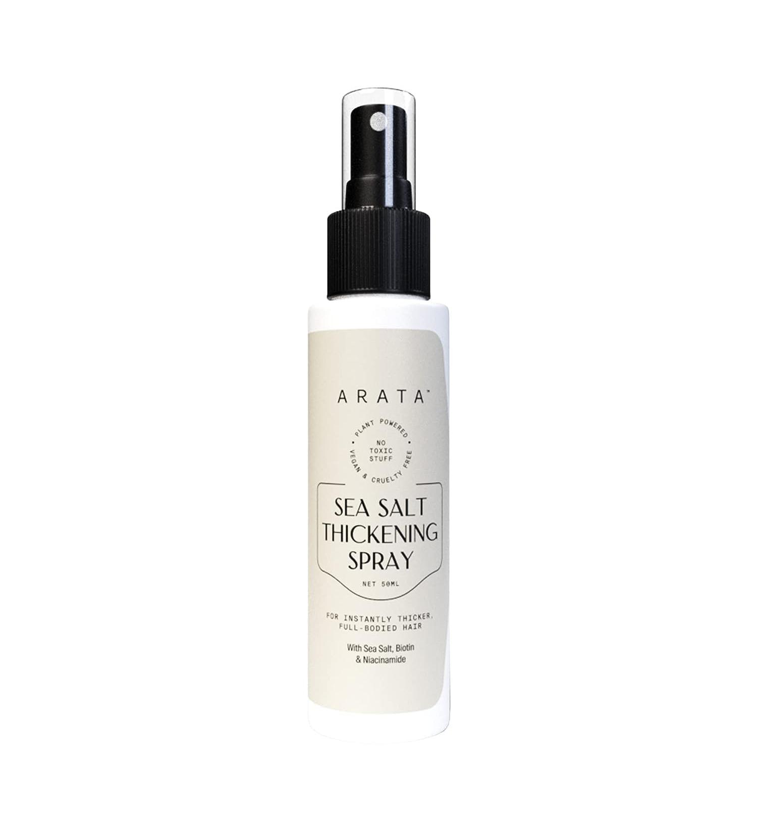 Sea Salt Thickening Hair Spray (50 ML) | Infused With Sea Salt Biotin & Niacinamide | For Instantly Thicker Full-Bodied Hair - Buy Online on GoSupps.com