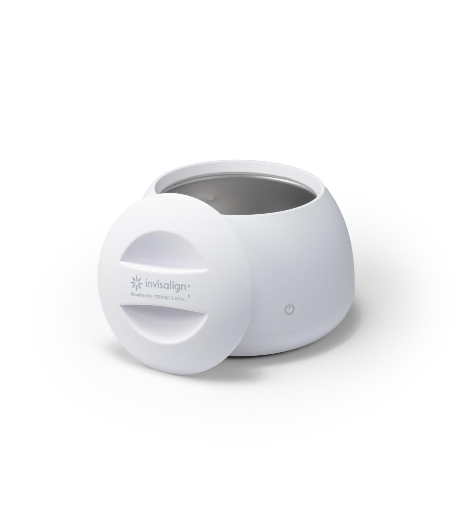 Invisalign Ultrasonic Cleaner | Powered by Zima Dental | Aligner and Retainer Cleaner | Arctic White - Buy Online on GoSupps.com