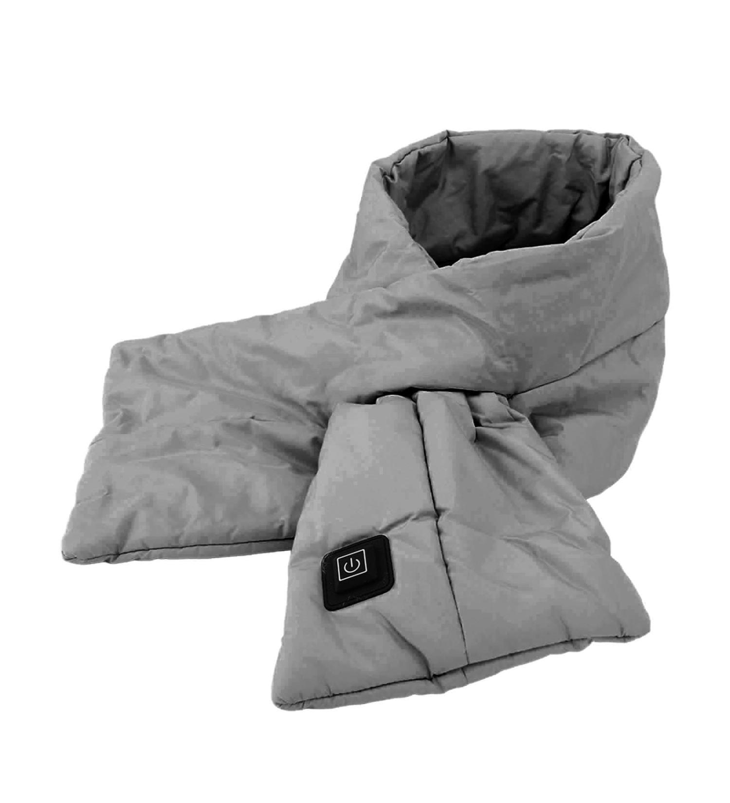 Buy LJCM Electric Heating Scarf - Breathable Cotton Adjustable Neck Pad for Comfort in Office - Gray - International Shipping Available - Buy Online on GoSupps.com