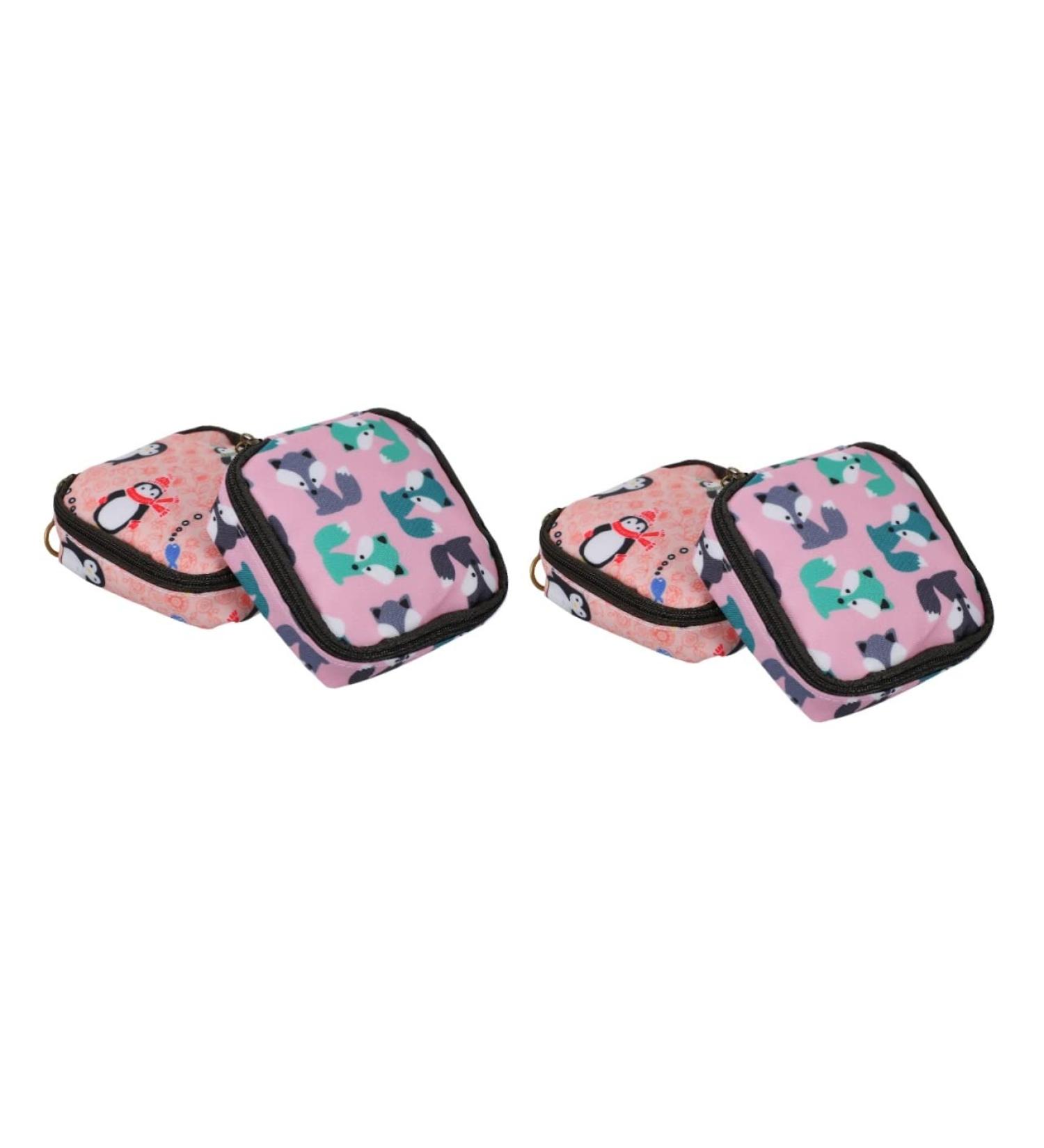 Healeeved 4-Piece Breastfeeding Insert Storage Bags | Travel-Friendly Zipper Pocket Holders for Women - Buy Online on GoSupps.com