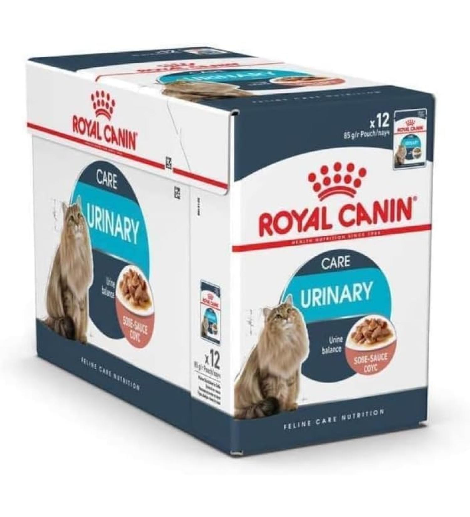 Royal Canin Urinary Care Wet Adult Cat Pouches 85g (Pack of 24) - Buy Online on GoSupps.com
