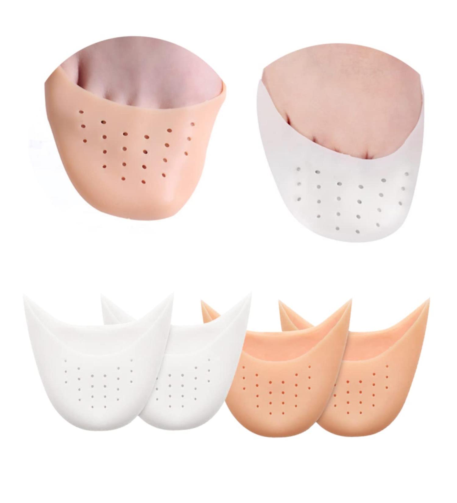 Anneome 2 Pairs Silicone Gel Block Heel Toe Enhancers for Women - Dressy Pointed Toe Inserts & Protectors - Buy Online on GoSupps.com