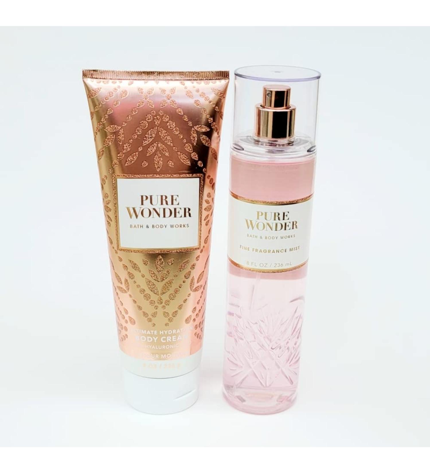 Bath and Body Works Pure Wonder Body Cream Fragrance Mist Set