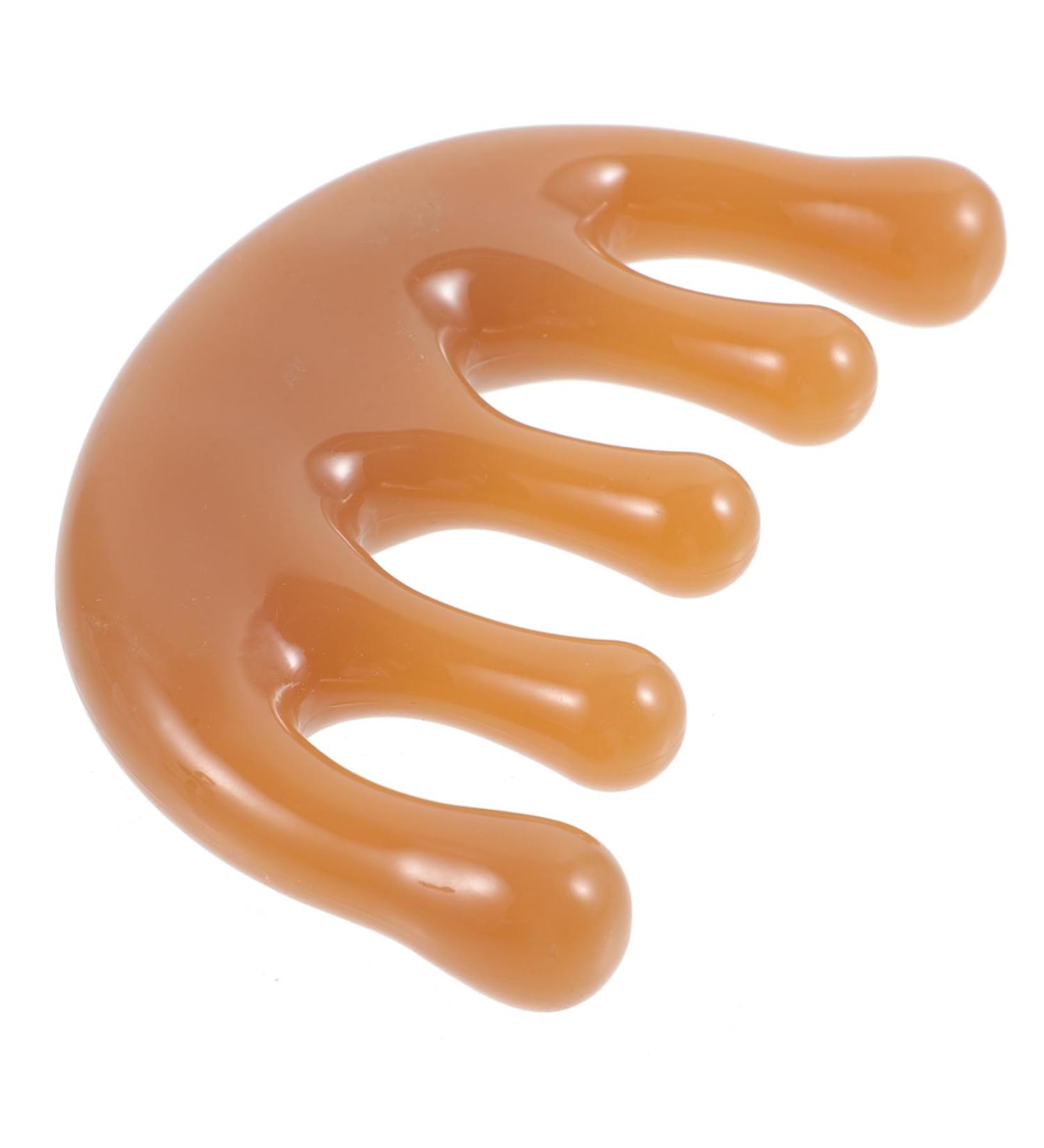 Anneome Massage Comb & Scalp Massager - Gua Sha Tool for Hair Circulation Wellness Gifts & Acupuncture - 10x6.3cm Scalp Ridge Brush - Buy Online on GoSupps.com