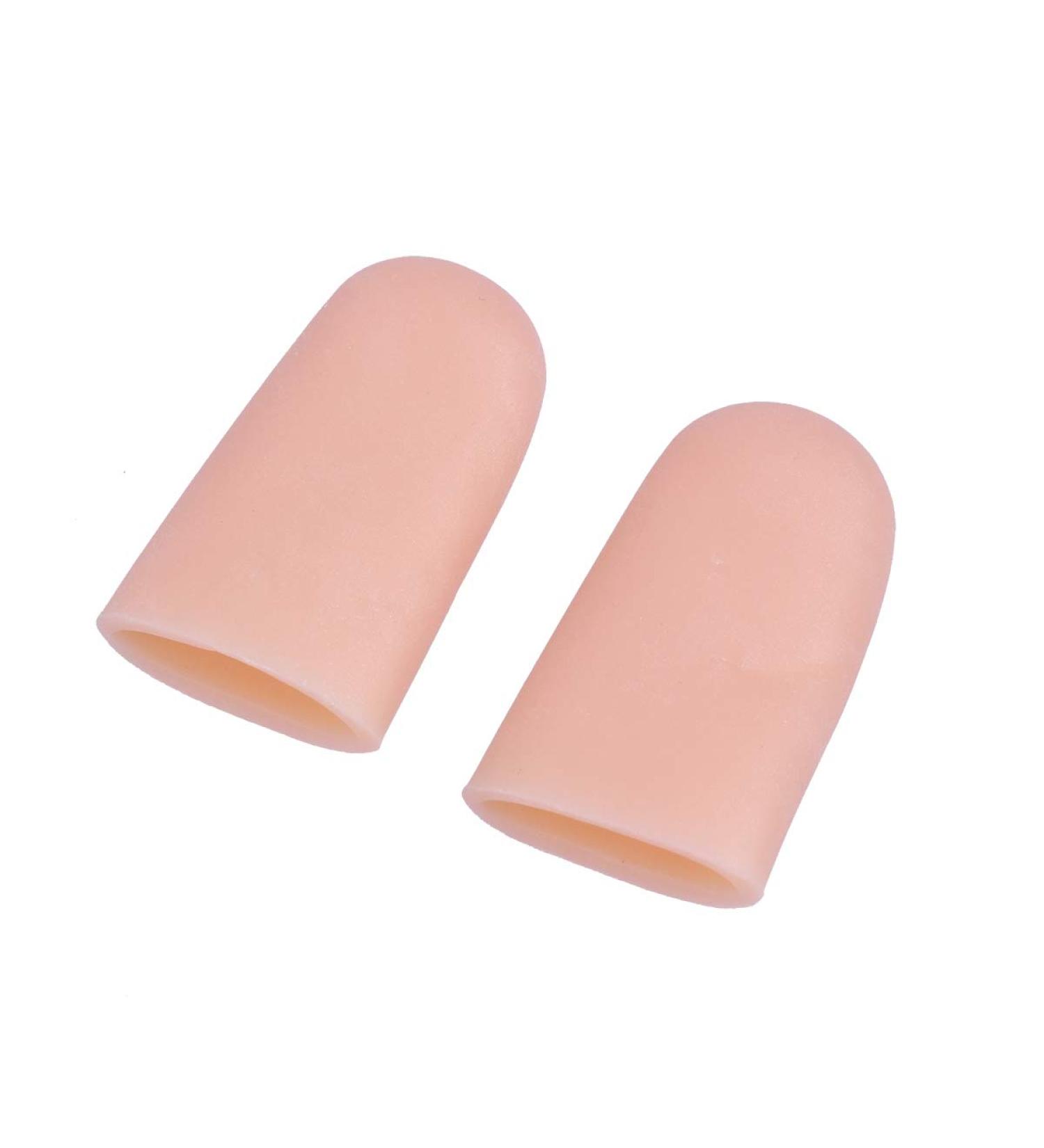 VORCOOL Silicone Finger Cots - Finger Sleeve Protectors for Cracked Skin Blisters & Calluses (2 Pcs) International Shipping Available - Buy Online on GoSupps.com