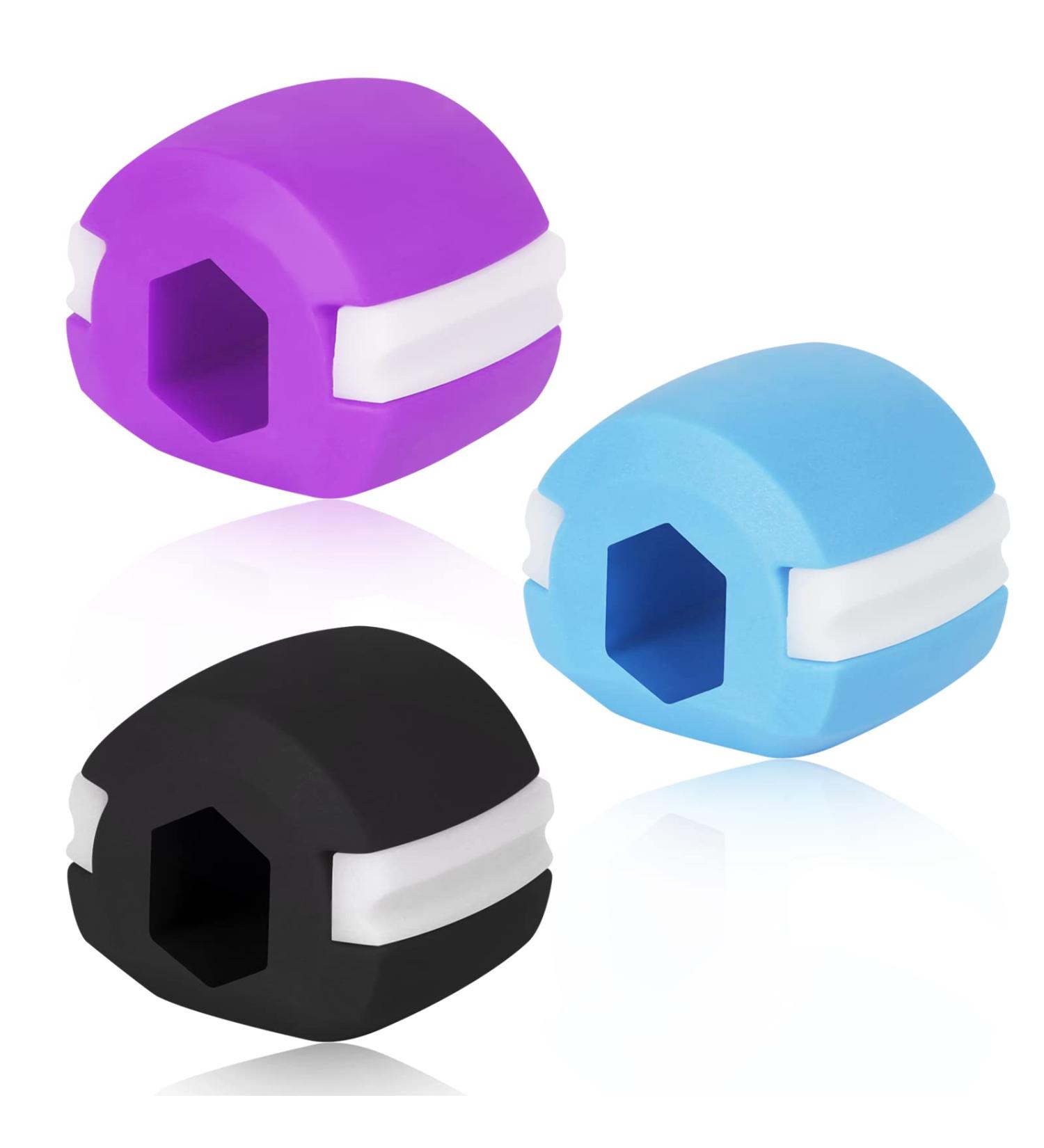 ?? Face Jaw Exerciser Toner Strengthener - Jawline Jawzrsize Chew Double Chin Reducer Jaw Trainer Man Women - Buy Online on GoSupps.com