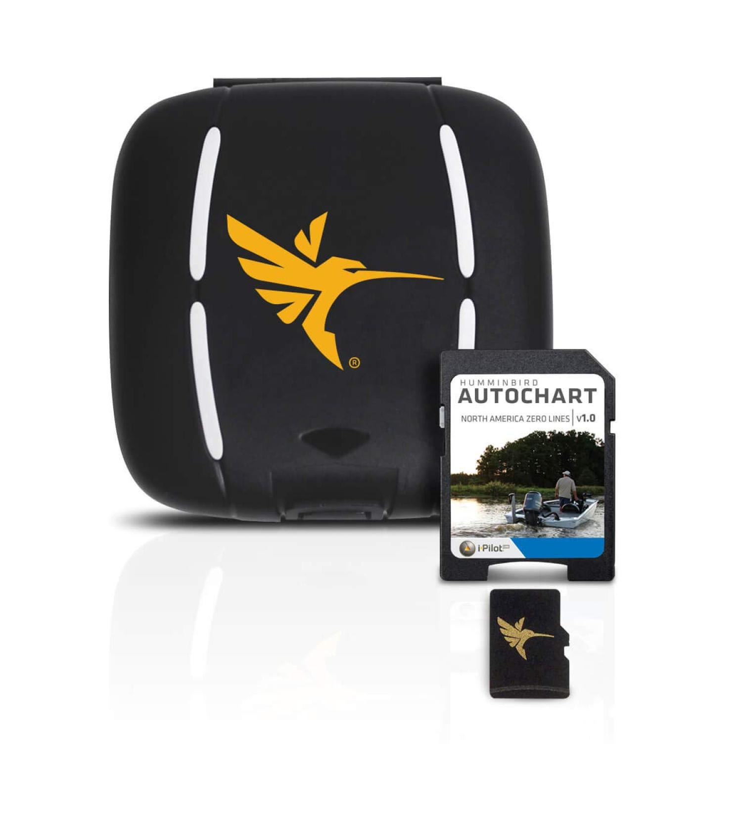 Humminbird 600033-1 AutoChart Zero Line North America Map SD Card