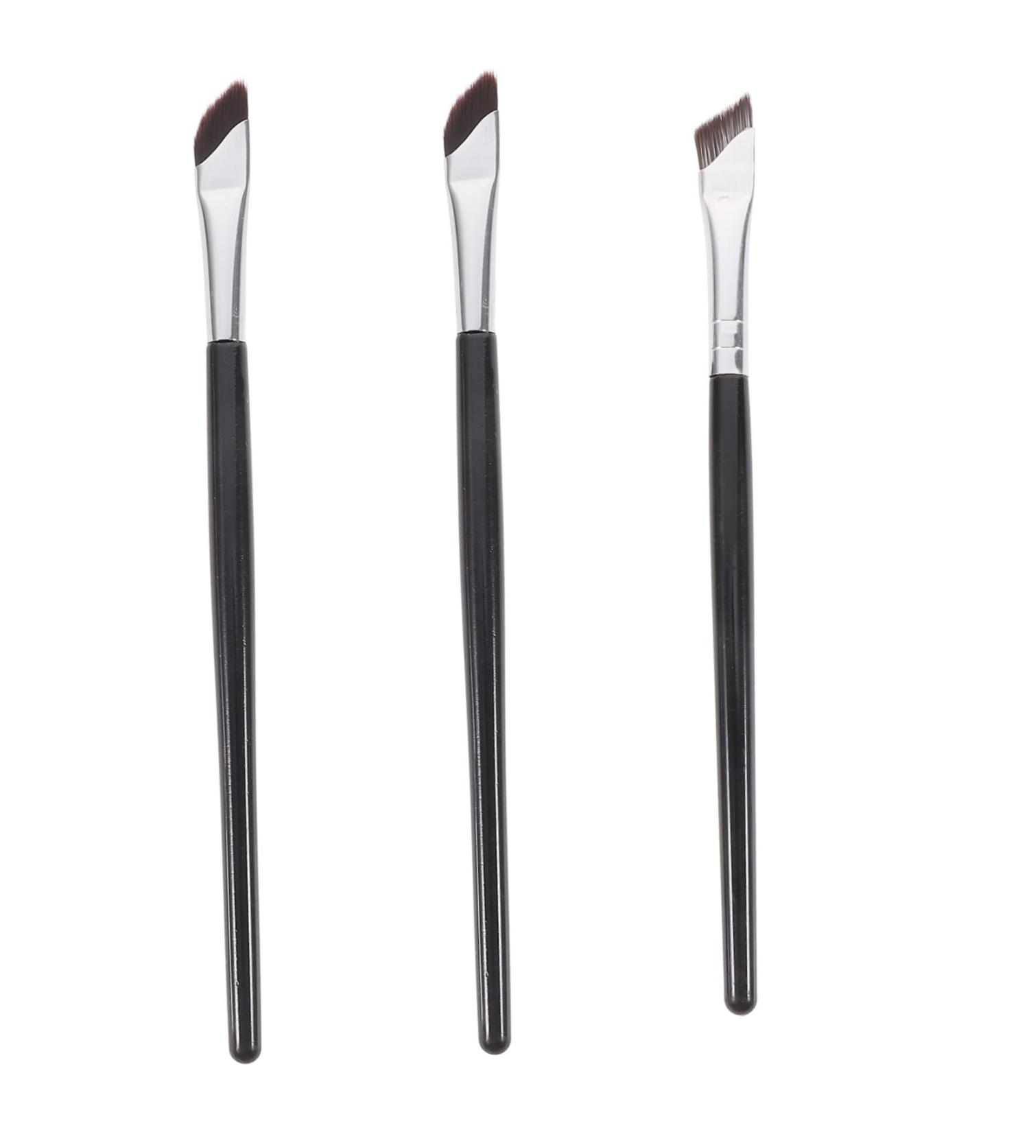 VINTORKY 3pcs Set Eyeshadow Brush Eye Liner Brush Eyeliner Brush Angled Concealer Brush Eyebrows Brush Nylon - Buy Online on GoSupps.com