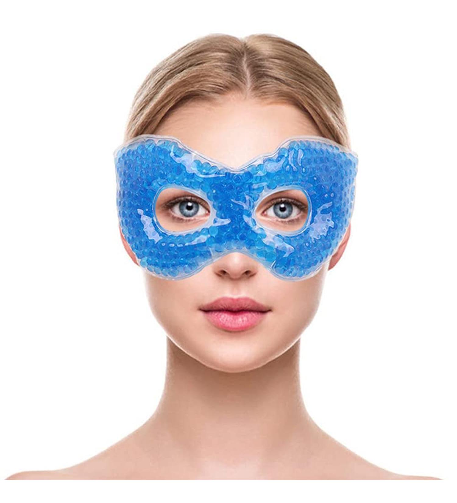 Newgo Gel Ice Cream Mask - Reusable Cooling Eye Mask with Lavender for Swollen Eyes Fatigue & Dark Circles | International Shipping - Buy Online on GoSupps.com