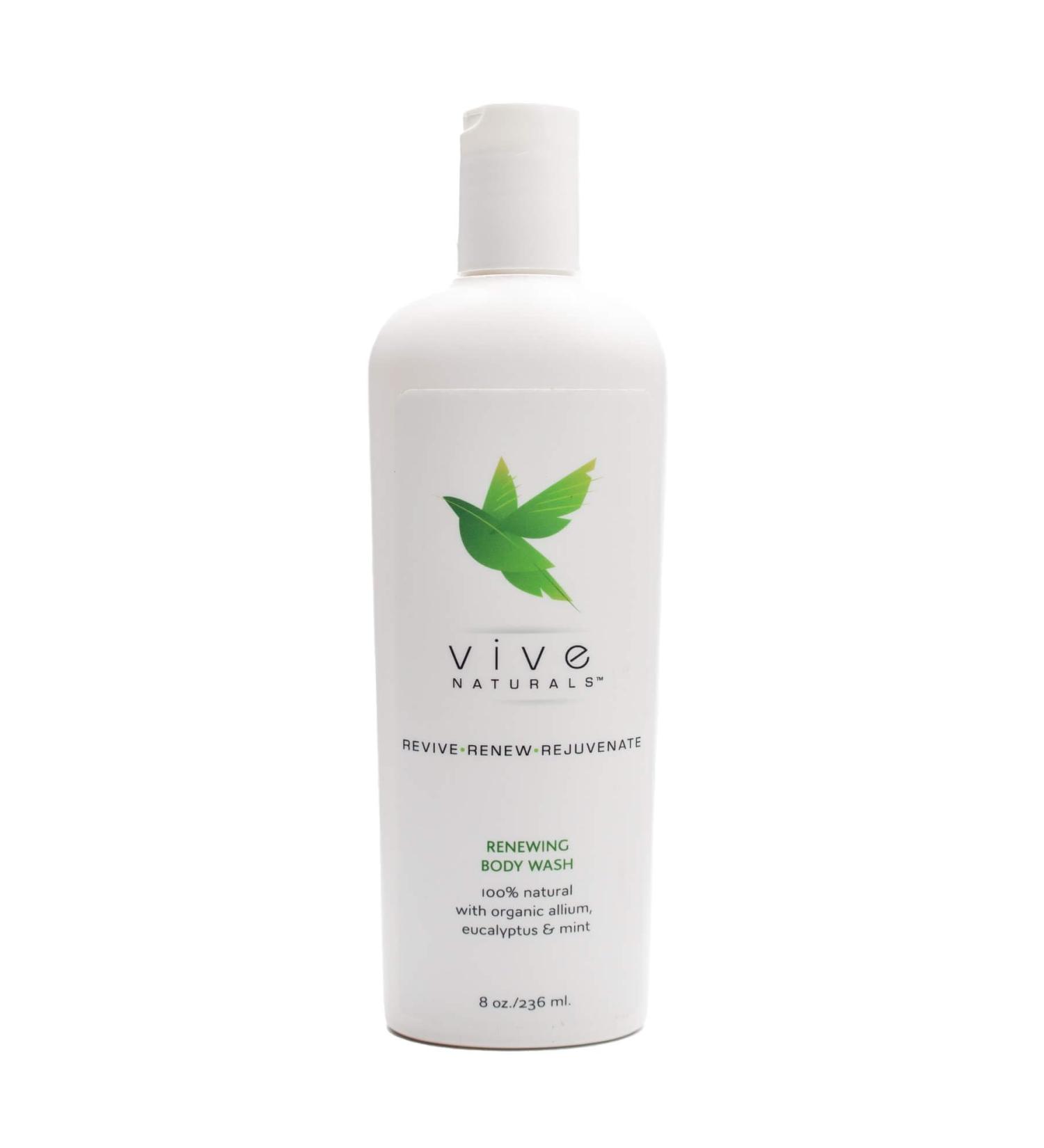 All-Natural Renewing Body Wash - Gentle Sulfate-Free Cleanser for Healthier Smoother Skin - Hydrating Daily Skin Care (8oz) - Shop Internationally - Buy Online on GoSupps.com