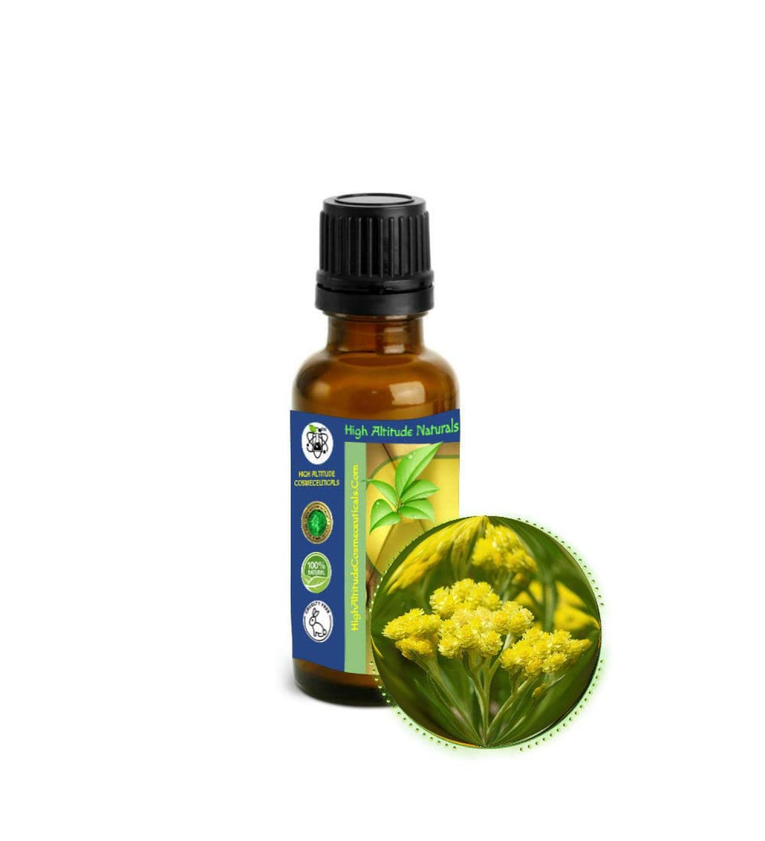 30ml (1oz) Helichrysum Essential Oil (Helichrysum Italicum) - Pure Undiluted Uncut
