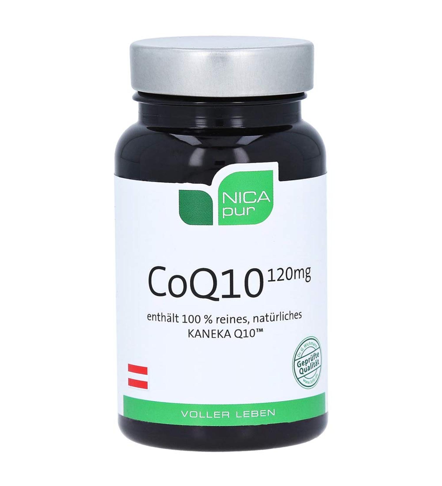 Nicapur Coq10 120 mg capsules