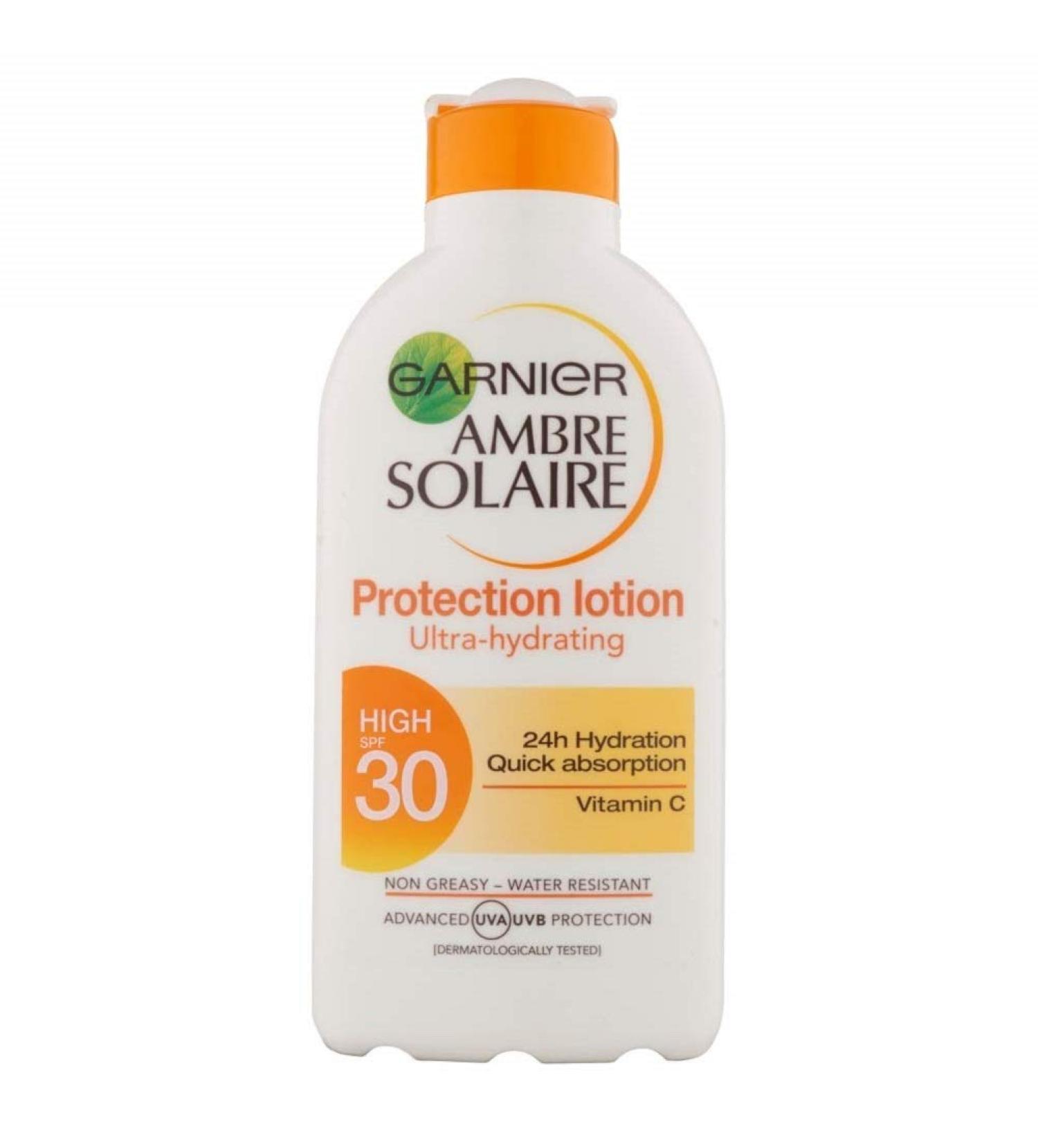Garnier Ambre Solaire Hydra 24H Protect SPF30 - Best Sunscreen for All-Day Hydration & Sun Protection | International Shipping Available - Buy Online on GoSupps.com