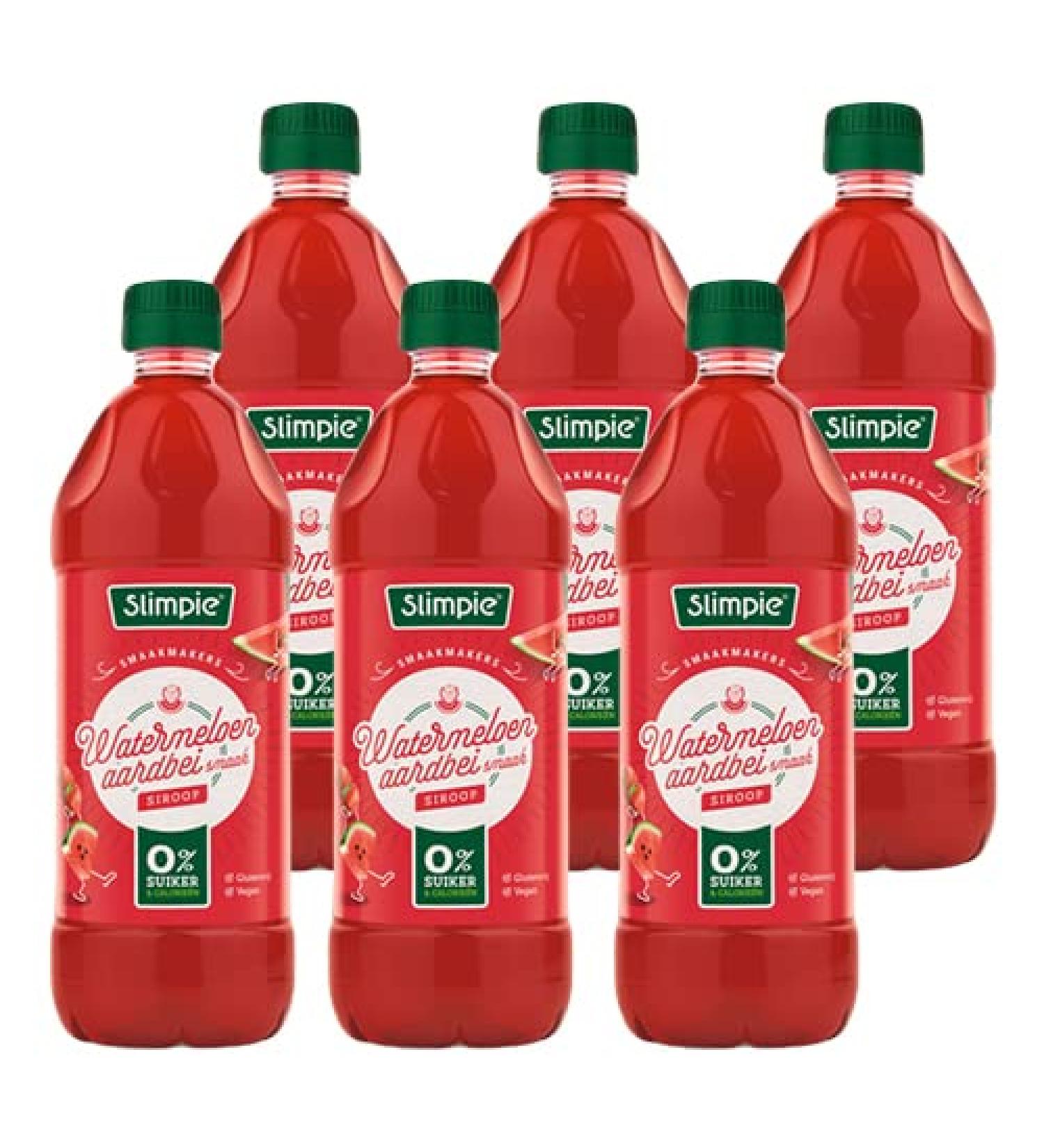 Slimpie - Watermelon Strawberry Lemonade Syrup - 6x 650ml