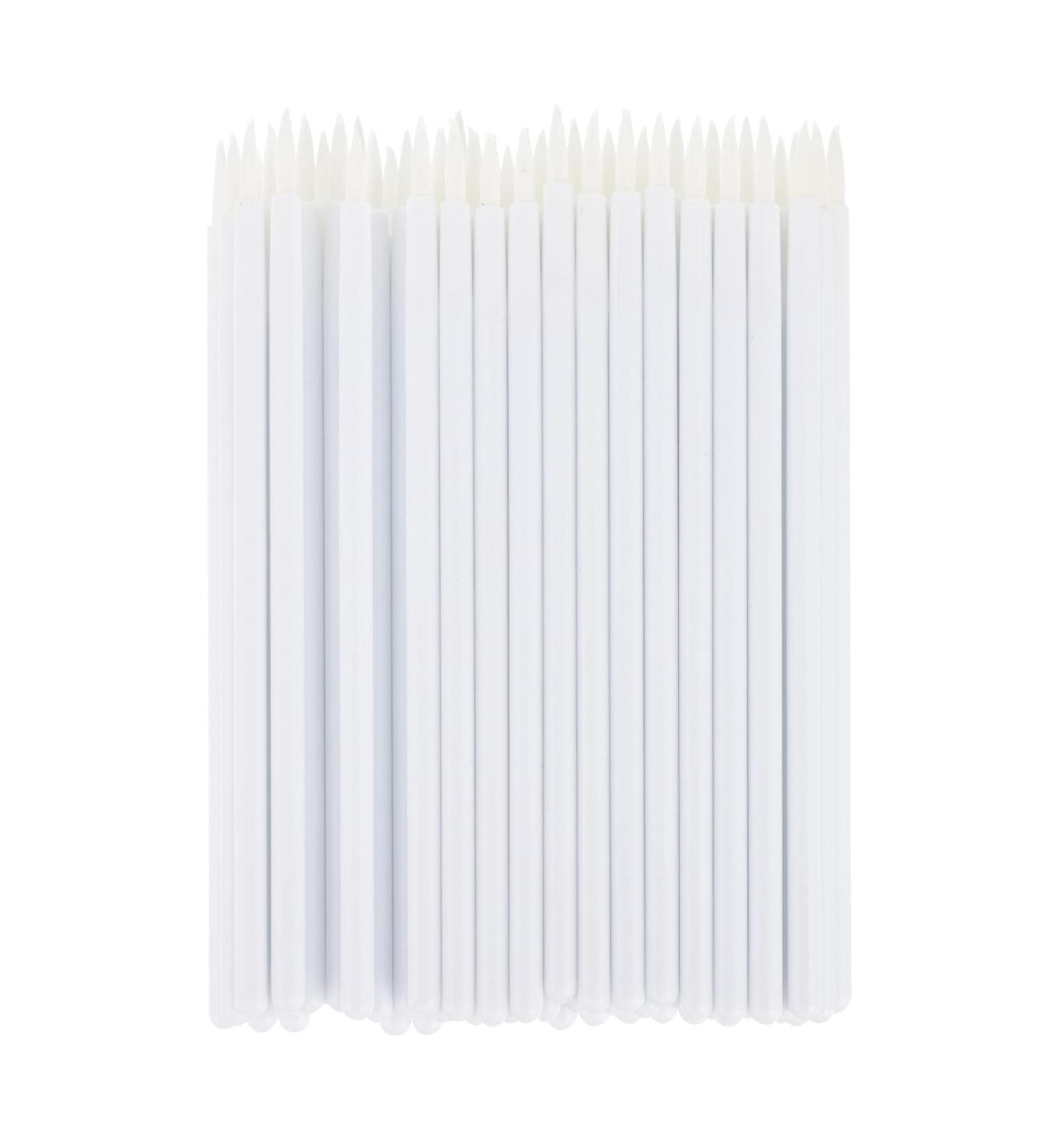 PLAFOPE 100pcs Disposable Eyeliner Brush Makeup Eyeliner Wand Cosmetic Eye Wands Make up Kit White 9x6.5cm White - Buy Online on GoSupps.com
