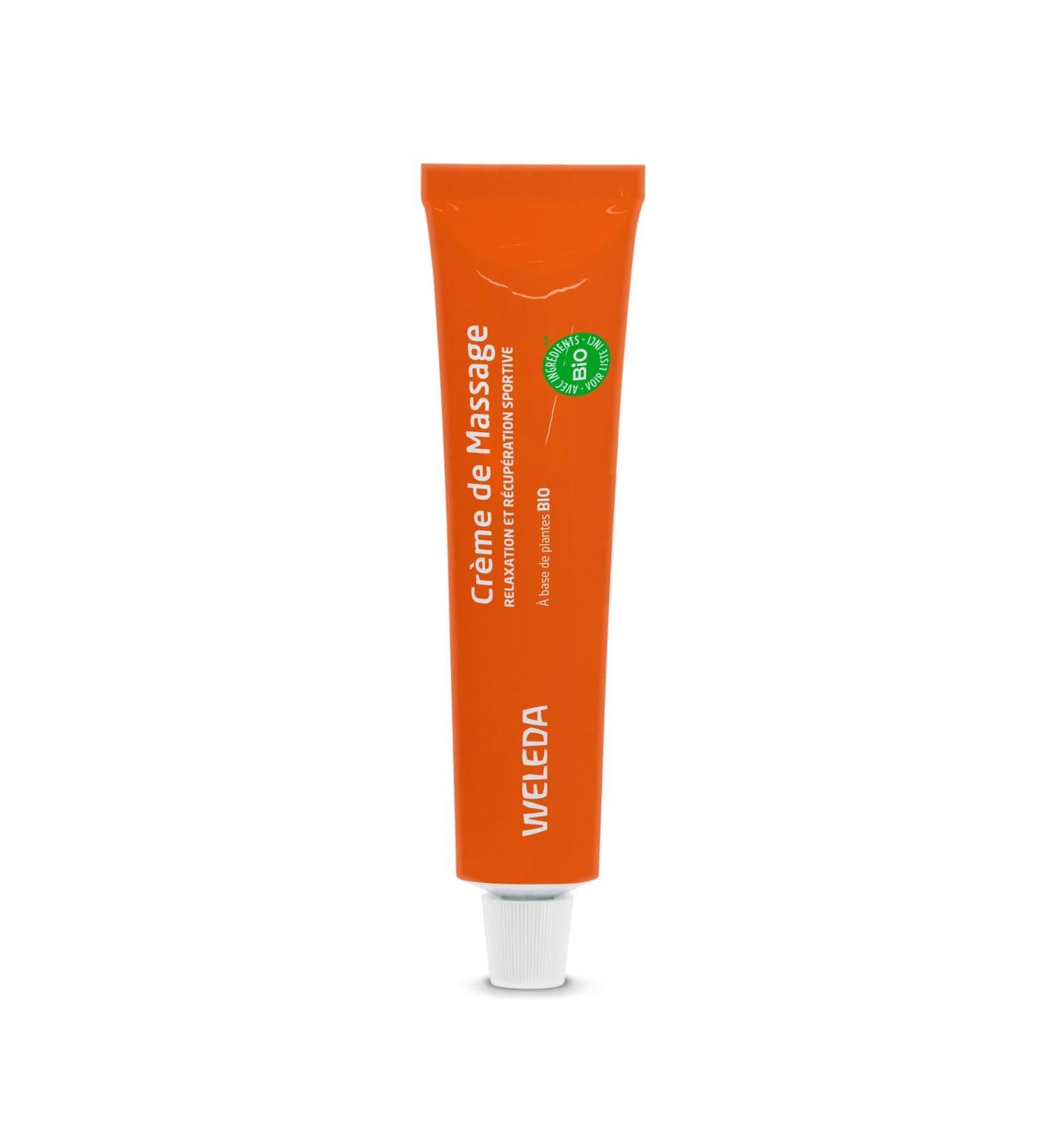 WELEDA - Cr me de Massage Sport - Renforce l'effet d contractant du massage - Favorise la d tente et le bien- tre apr s l'effort - NATRUE - 70 g 70 g (Lot de 1) - Buy Online on GoSupps.com