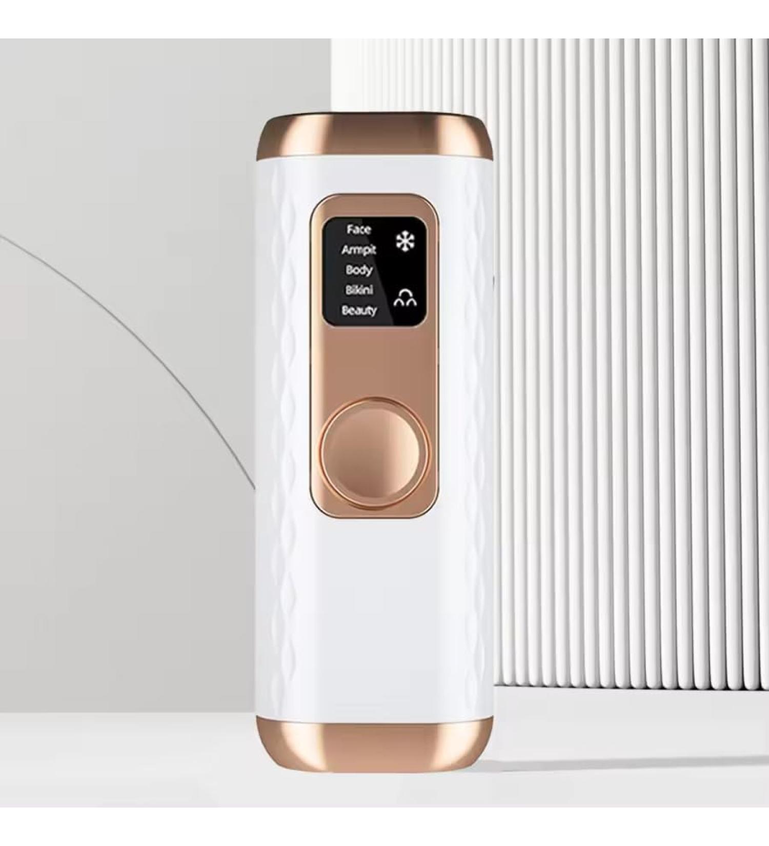 IPL Laser Hair Removal Device with Ice Cooling Painless System 5 Energy Levels - Buy Online on GoSupps.com