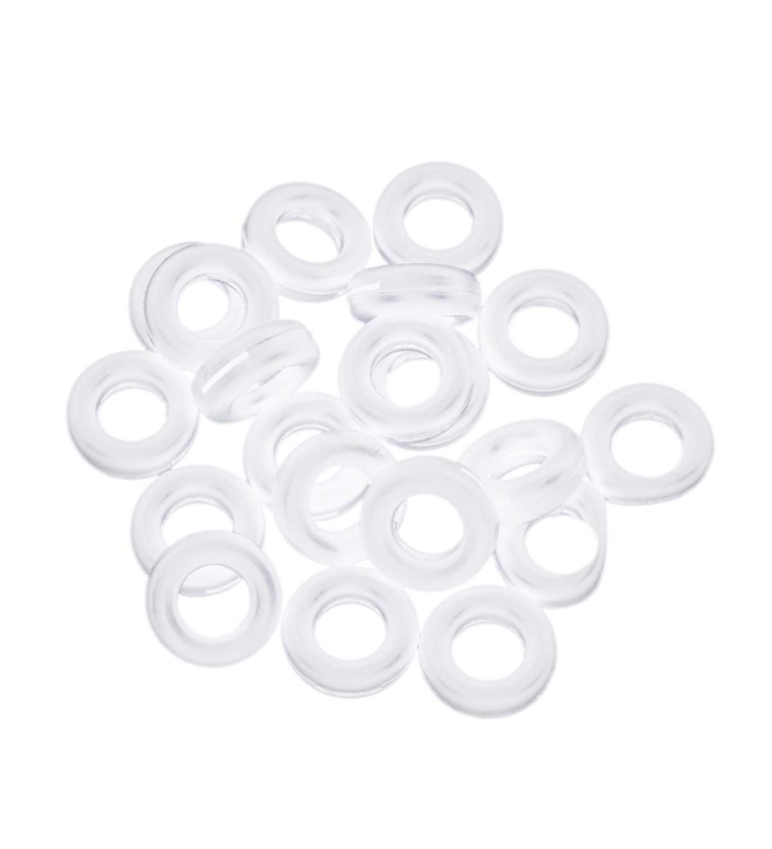 Healifty 10 Pairs Anti-Slip Silicone Eyeglass Rings | Temple & Ear Hook Repair Accessories | White | Order Internationally - Buy Online on GoSupps.com