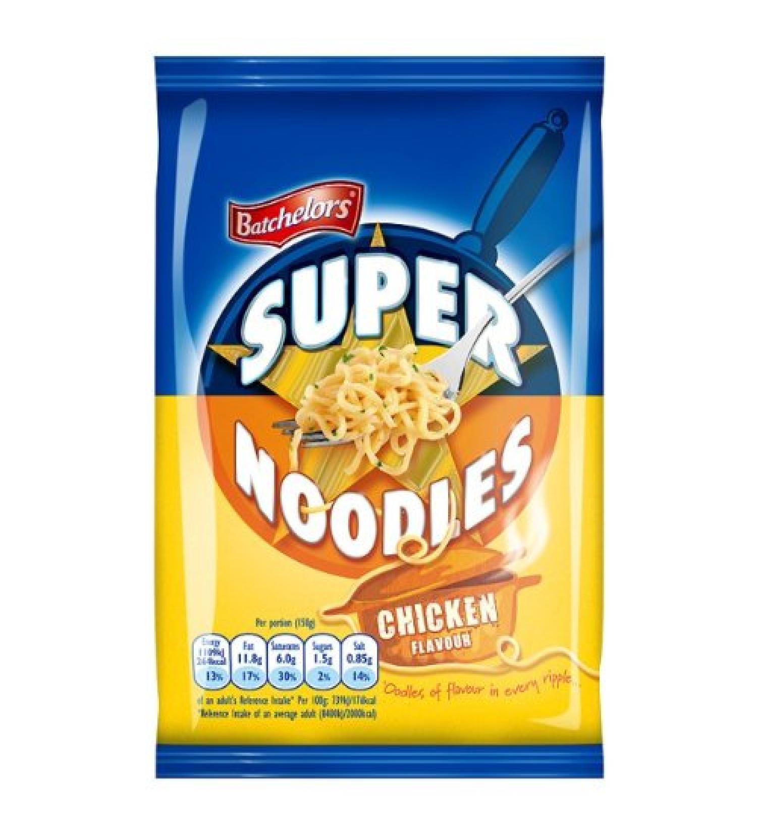 Batchelors Batchelors Super Chicken Flavour Noodles 6 x 100g