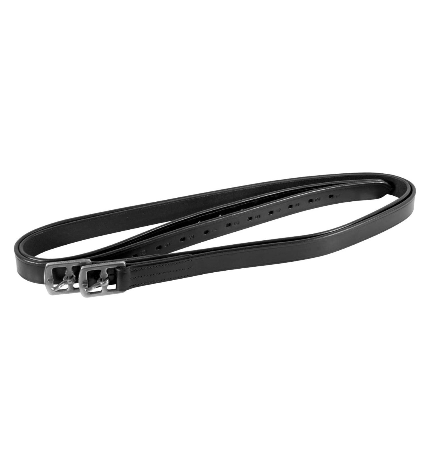 York stirrup leathers buffalo leather stainless steel buckles 1 pair of stirrup leather straps (155 cm)