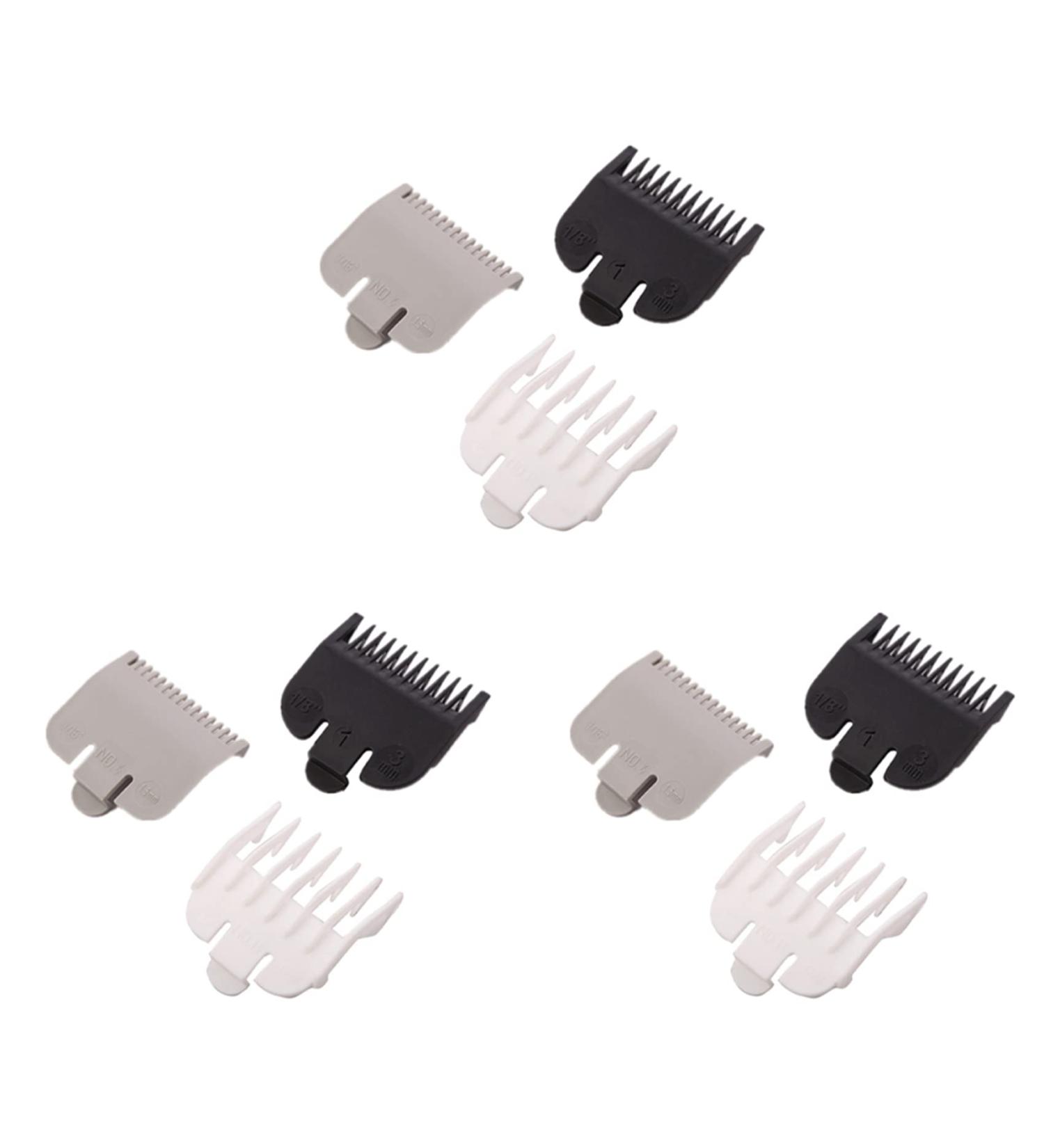 Besuso 9 Pieces of Universal Hair Clipper Limit Comb Limit Comb Haircut Tools Electric Clipper Caliper 1.5mm / 3mm / 4.5mm - Buy Online on GoSupps.com