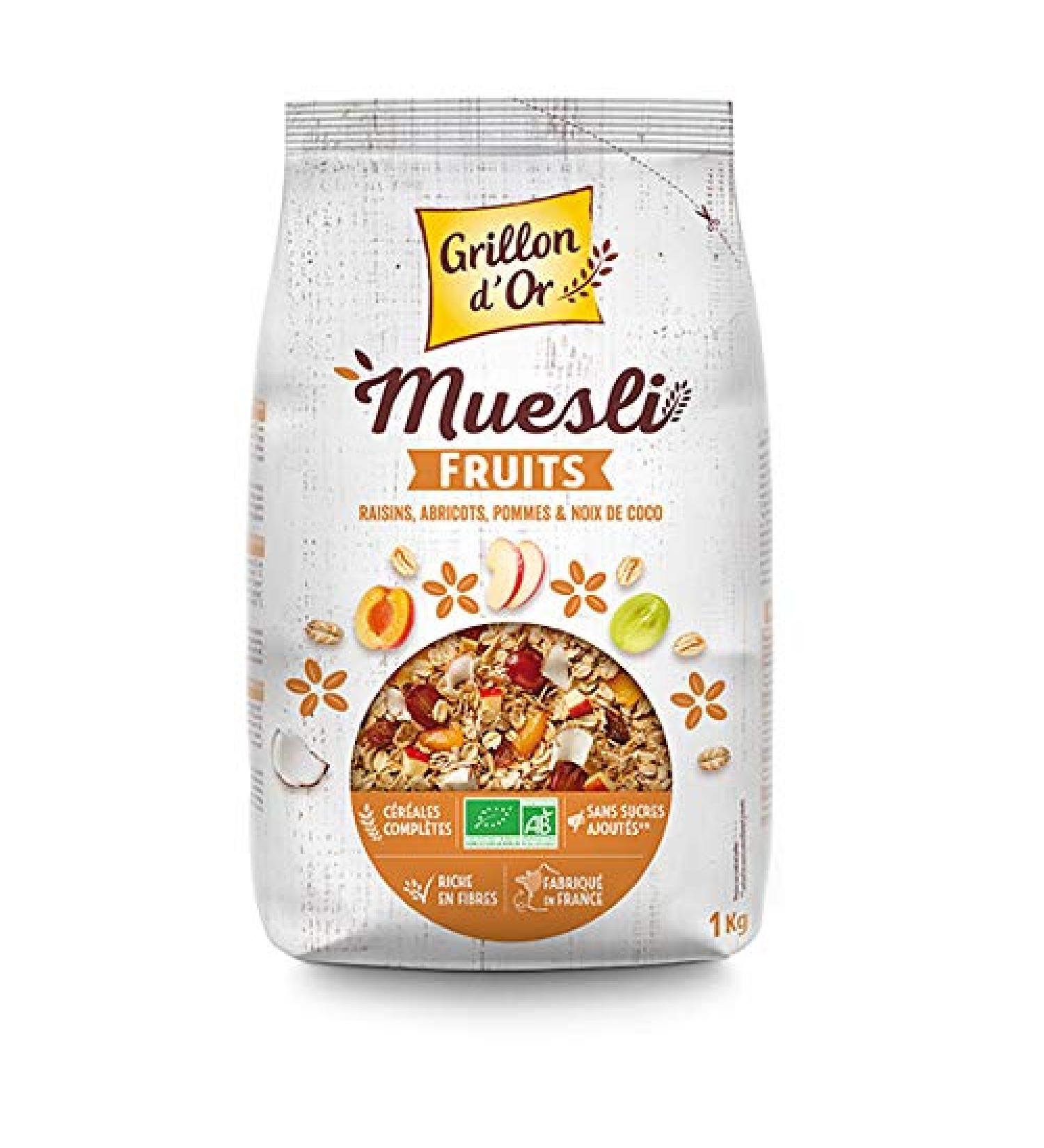 Golden Cricket - Fruit Muesli 1kg - Sold per unit - Buy Online on GoSupps.com