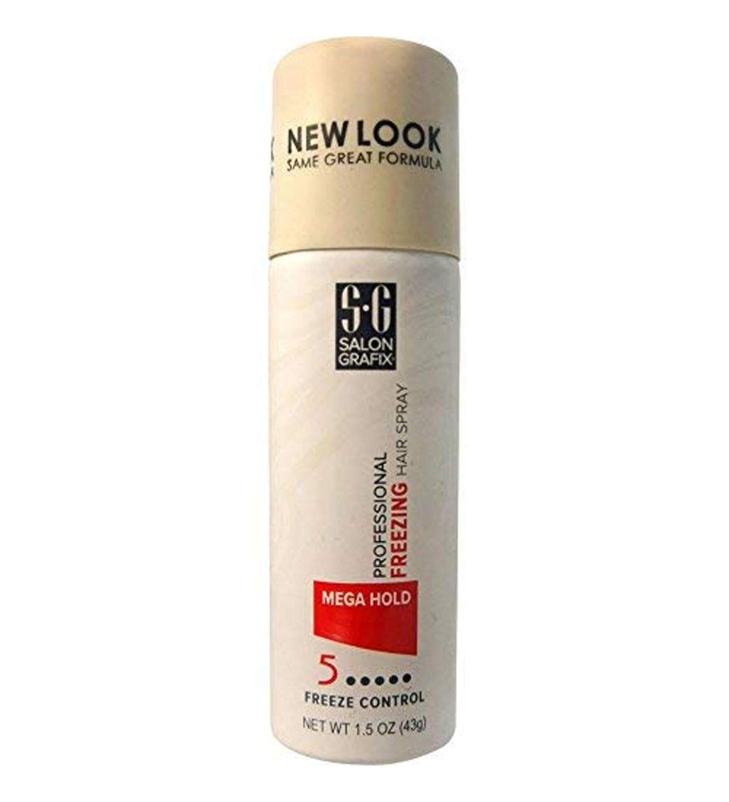 Salon Grafix Freezing Hair Spray Mega Hold 1.50 oz. Grape 1.5 Ounce