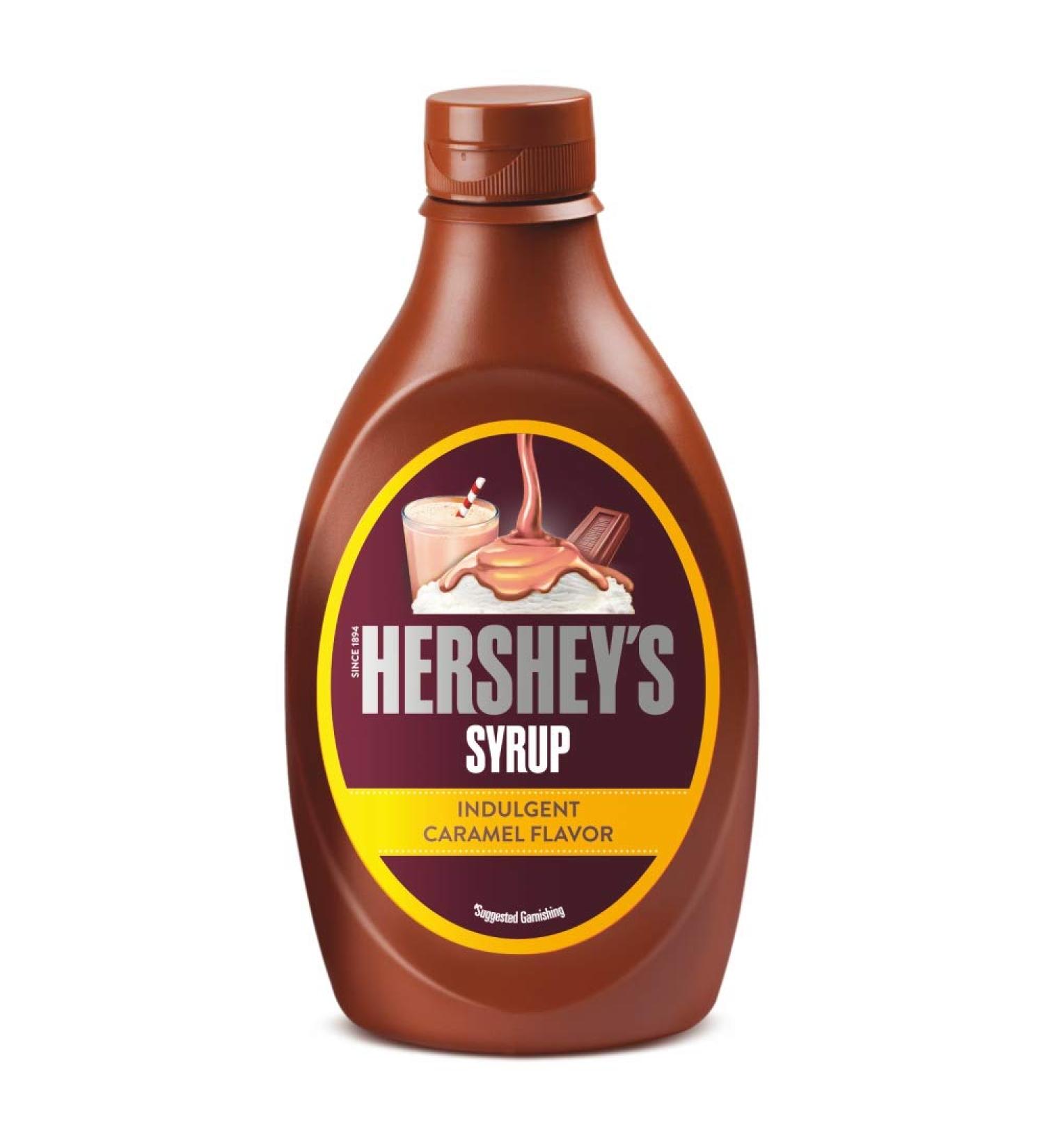 Hershey's Caramel Syrup 623g - Rich and Smooth Caramel Flavor (Pack of 1) - Buy Online on GoSupps.com