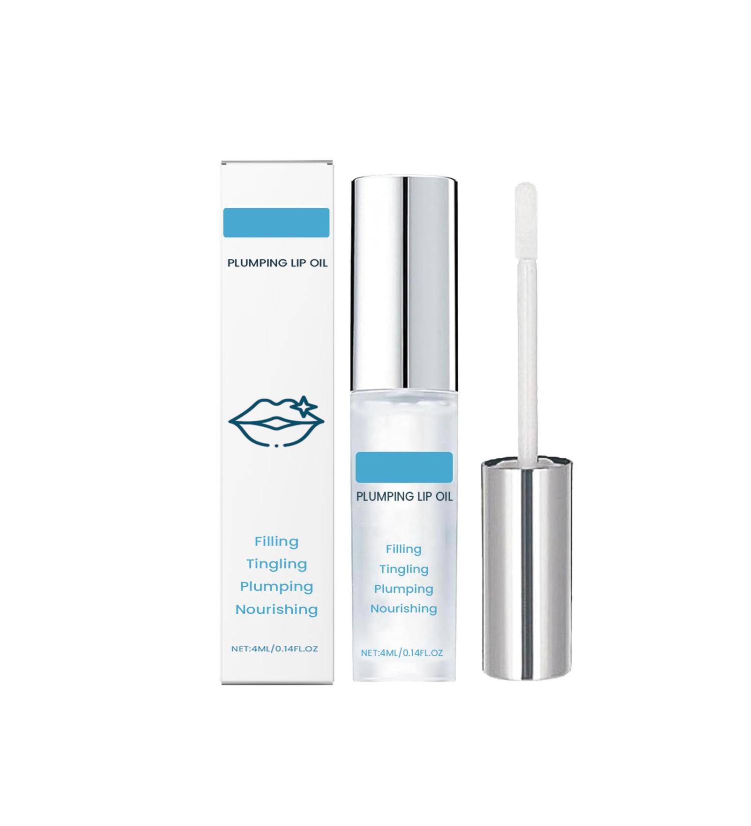 Plumping Lip Serum Deeply Moisturizing & Repair for Dry Cracked Lips Long lasting hydration all day protection portable lightweight formula 4ml - Buy Online on GoSupps.com
