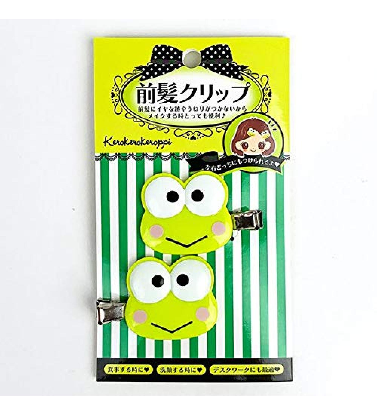 Sanrio KeroKeroKeroppi Bangs Clip Accessory Hairpin Hair Clips