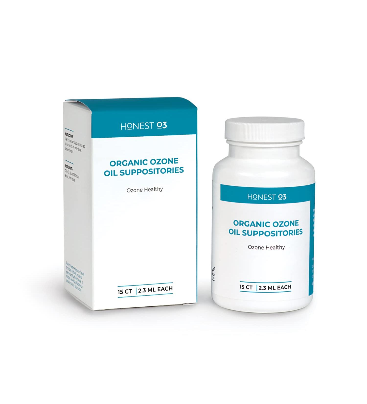 Honest O3 Suppositories | Ozonated Oil Rectal Care | Nourish, Protect, Cleanse | 2.3 ML CR113 - Buy Online on GoSupps.com