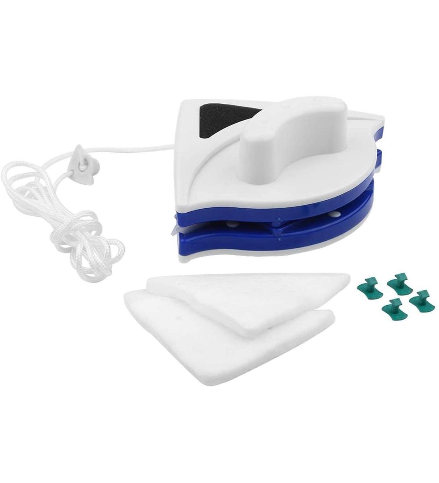 Plastic Double Side Home Window Glass Cleaning Tool Magnetic Useful Glass Surface Wiper Brush - Buy Online on GoSupps.com
