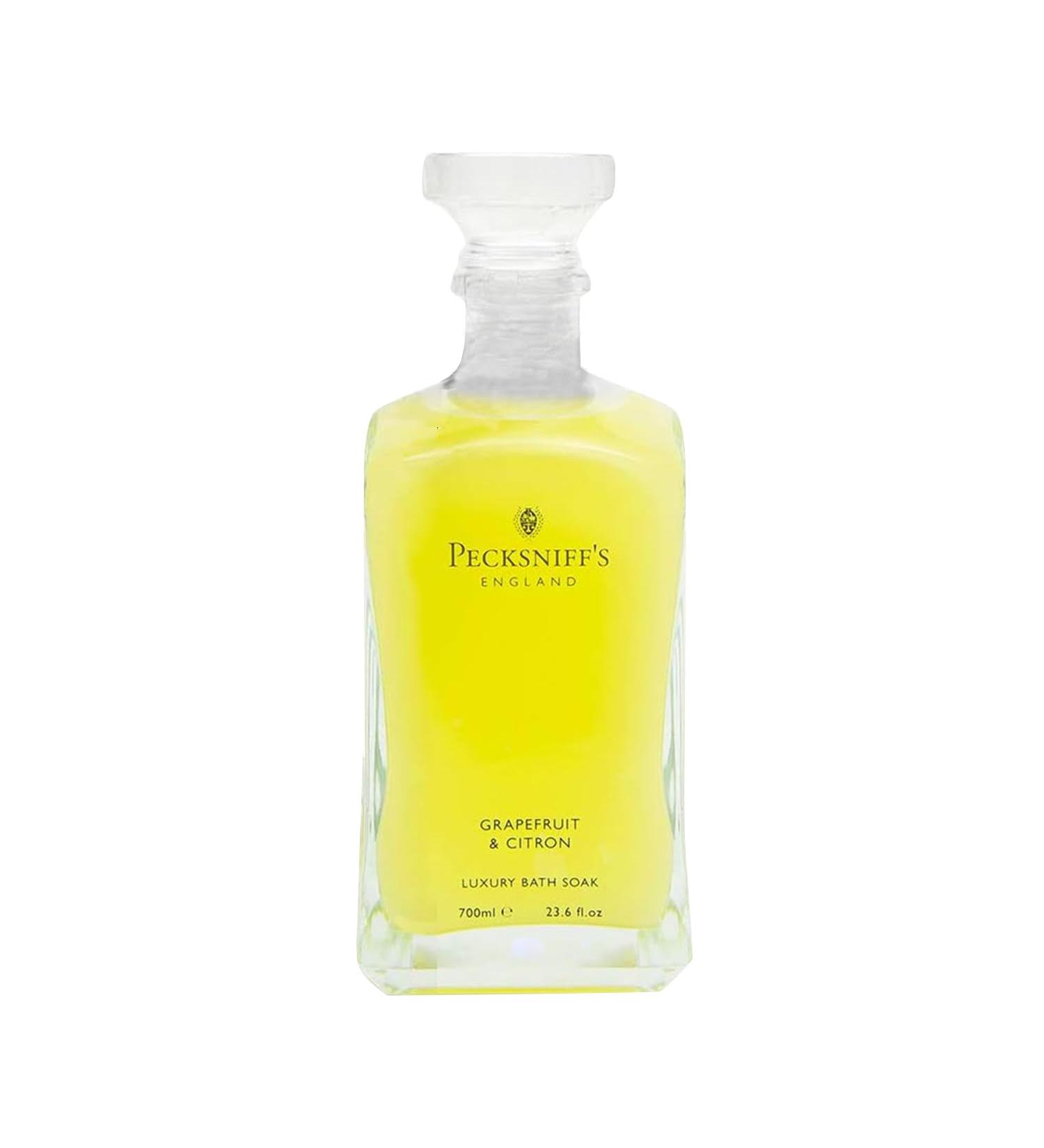 Pecksniff's Grapefruit & Citron Luxury Bath Soak - 700ml | International Shipping Available - Buy Online on GoSupps.com