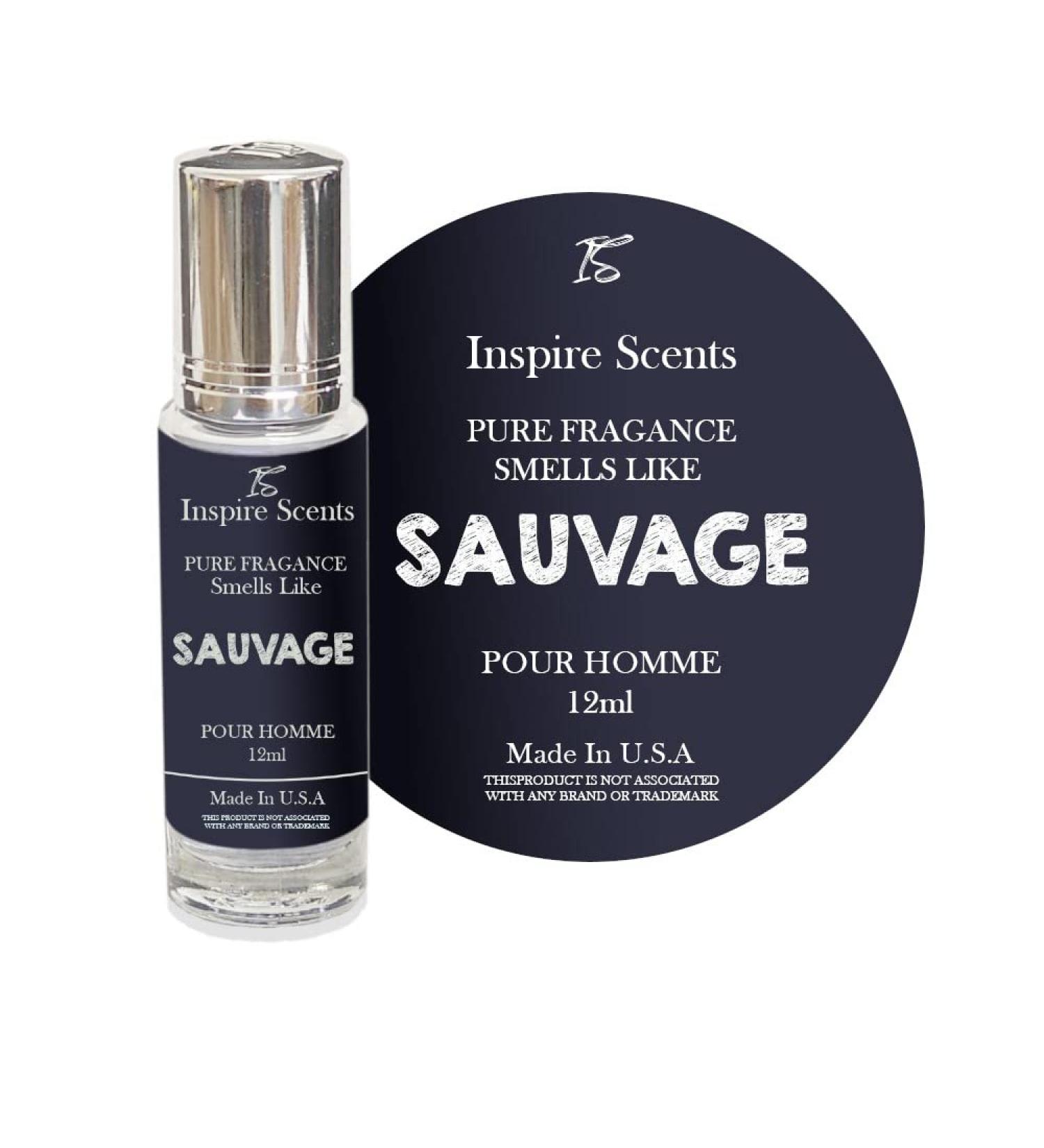 Fragrance Perfume Oil Sauvage Cologne Roll On Body Oil for Men 1 pack 1.0 Fl Oz - Buy Online on GoSupps.com
