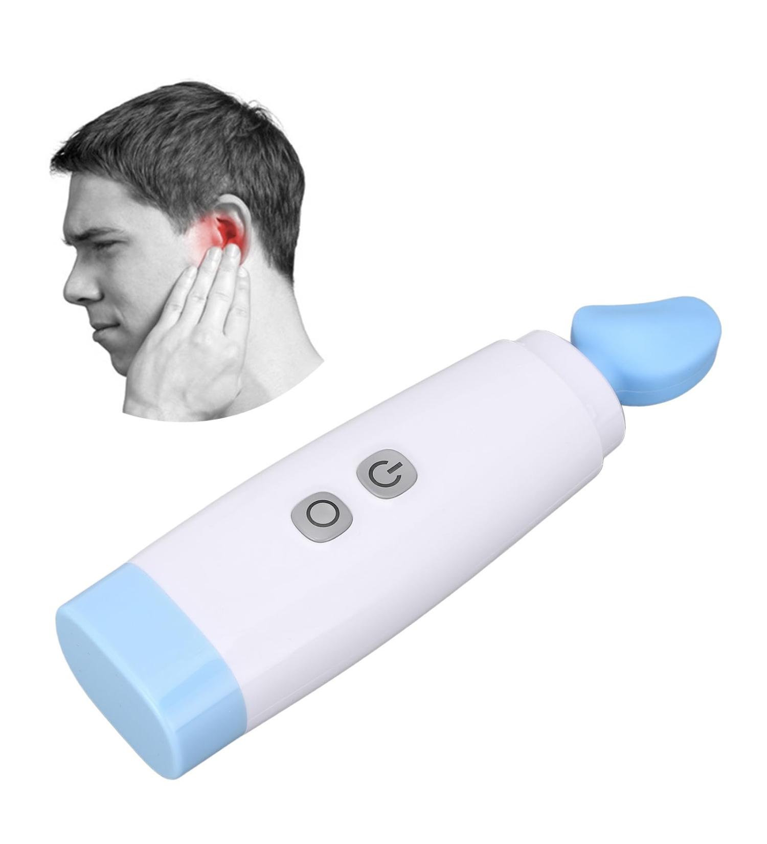 Tinnitus Massage Device - Multi-Vibration 6 Pressure Levels Portable for Ear Health & Relief - Buy Online on GoSupps.com