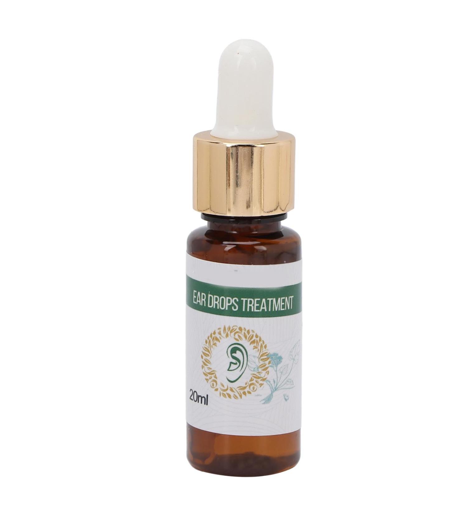 Tinnitus Relief Drops - Effective Ear Treatment for Itching & Pain - 20ml - Buy Online on GoSupps.com