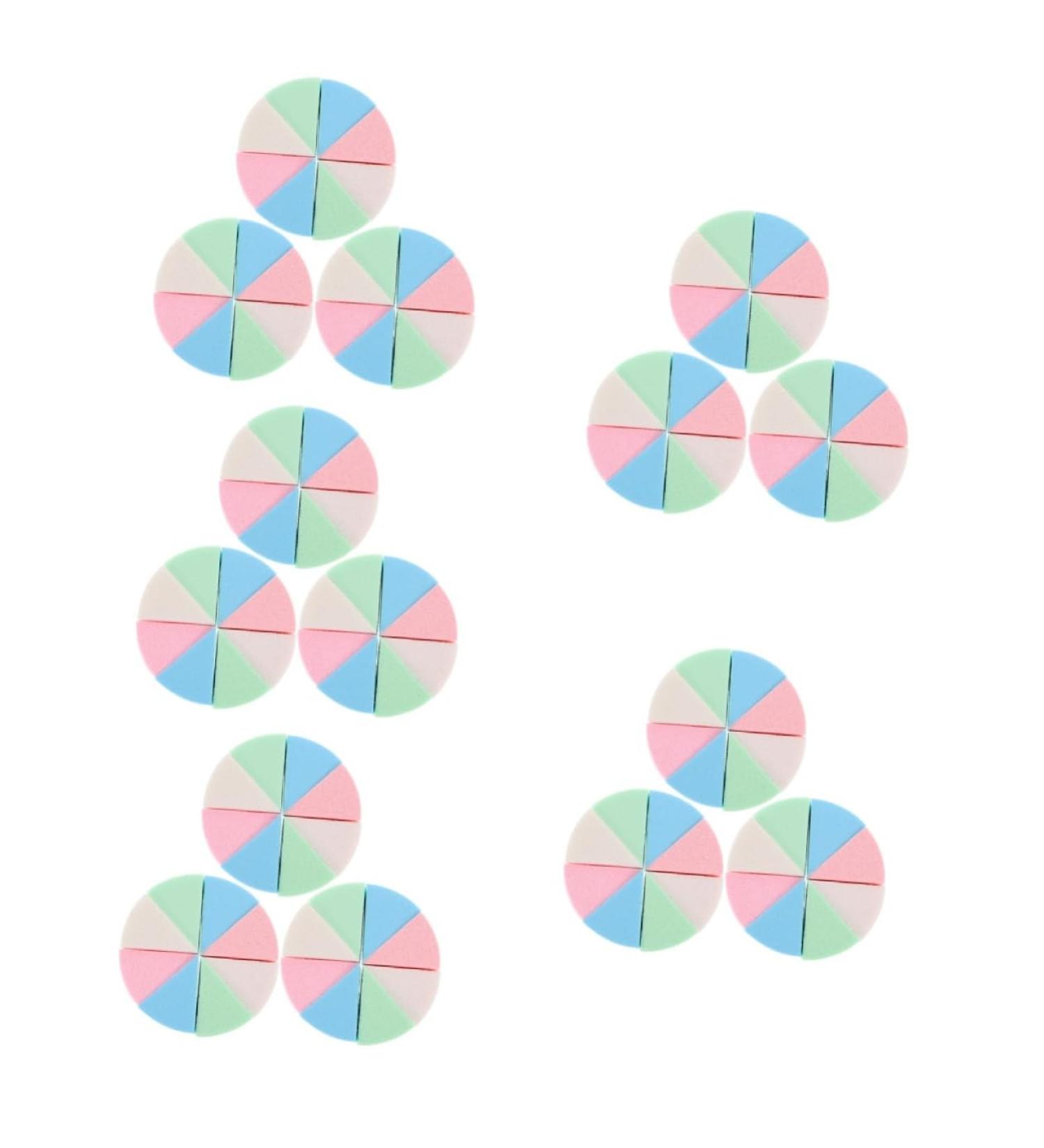 POPETPOP 15 Sets Triangular Sponge Puff Makeup Latex Sponge Facial Tools Beauty Soft Powder Puff Latex Sponge Puff Face Powder Sponge Finger Puff Miss Emulsion The Face Flutter - Buy Online on GoSupps.com