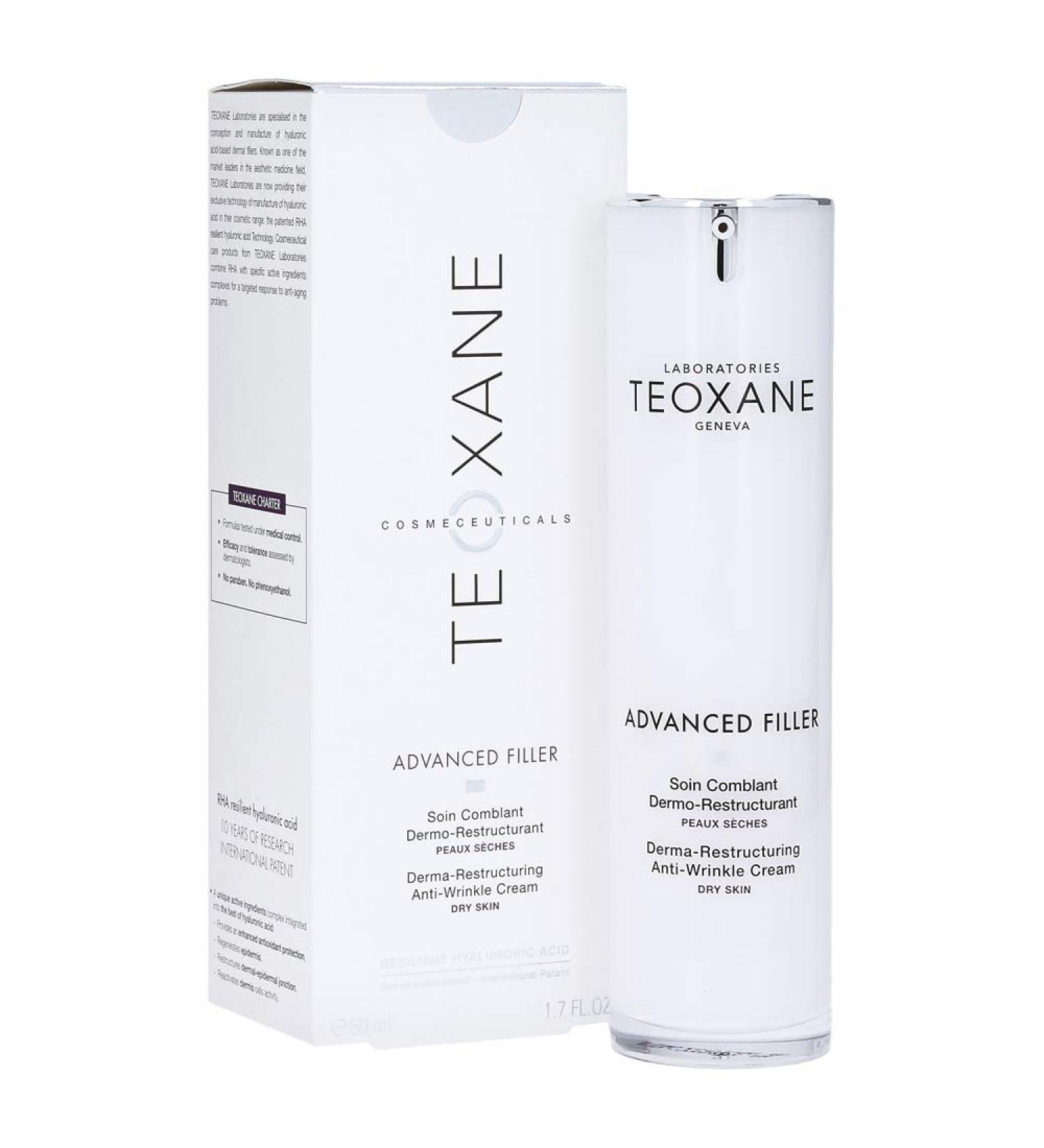 Teoxane Cosmeceuticals Advanced Filler for dry skin 50 milliliters - Buy Online on GoSupps.com