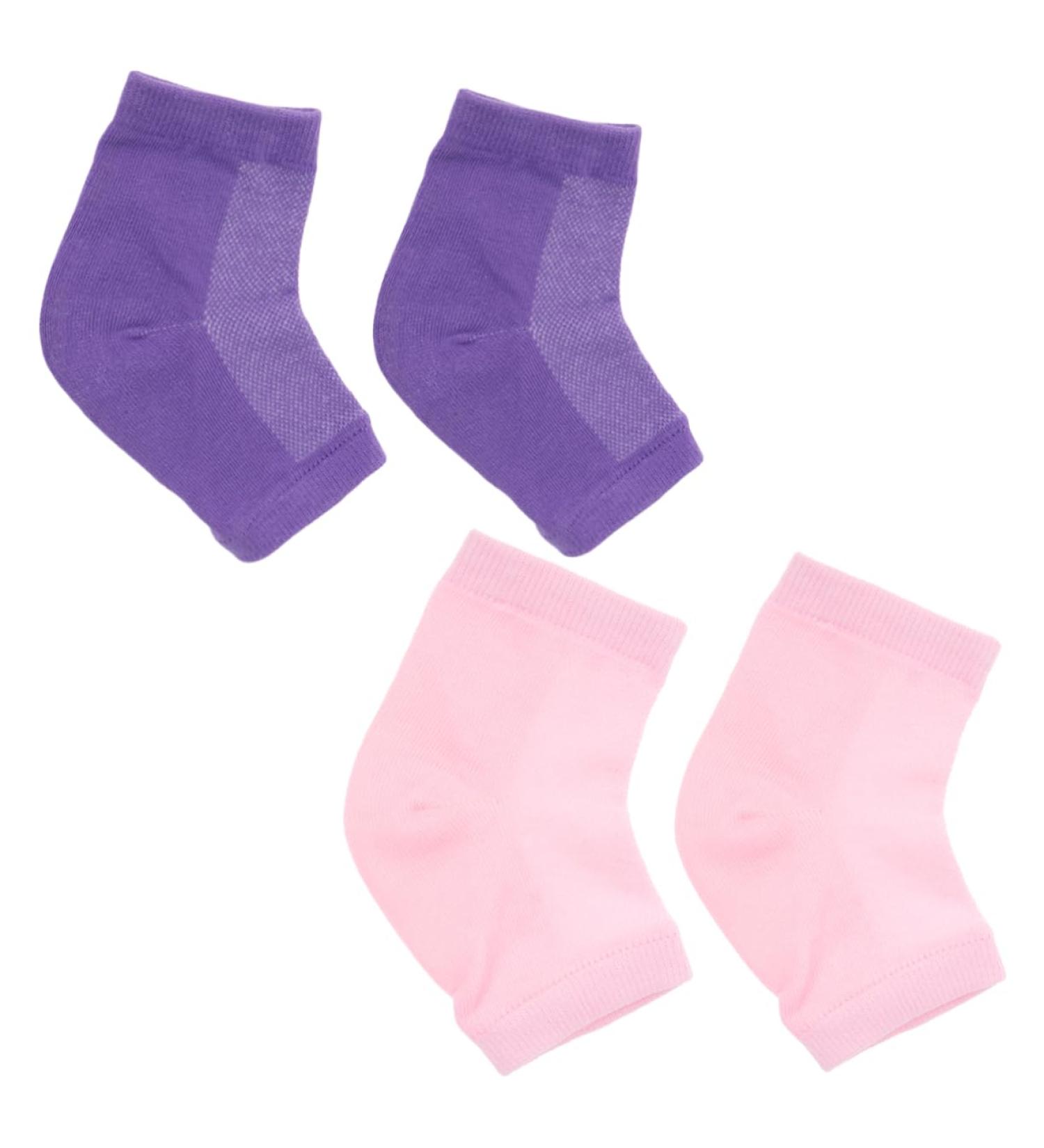 Ipetboom 5 Pairs Socks Lotion Sock Women Overnight Rough Skin Cracked Heel Sock Essential Oils Sock Putting Lotion in Sock Portable Heel Protector High Heels Men and Women Ankle Facial Mask - Buy Online on GoSupps.com